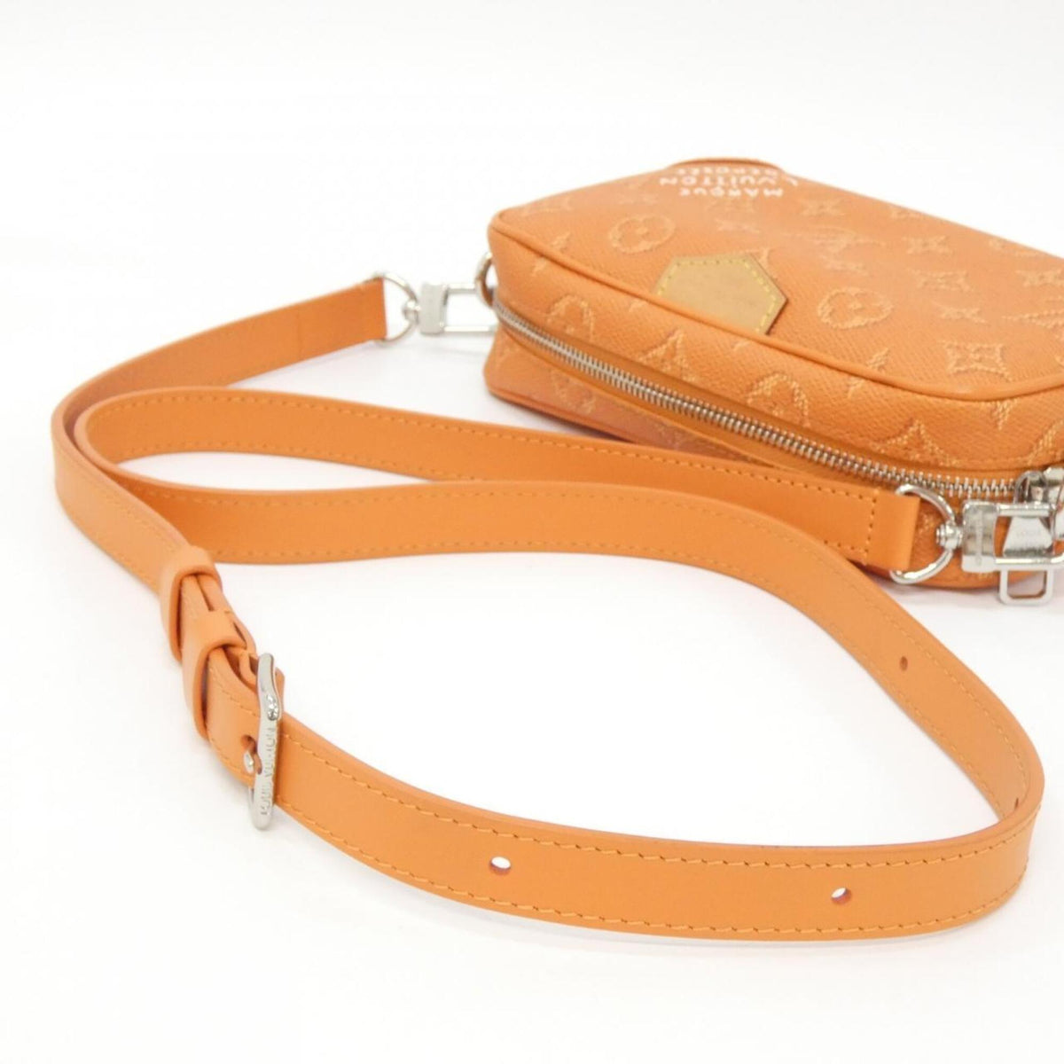 Louis Vuitton Monogram Caramel Coated Canvas Shoulder Bag (Pre-Owned)