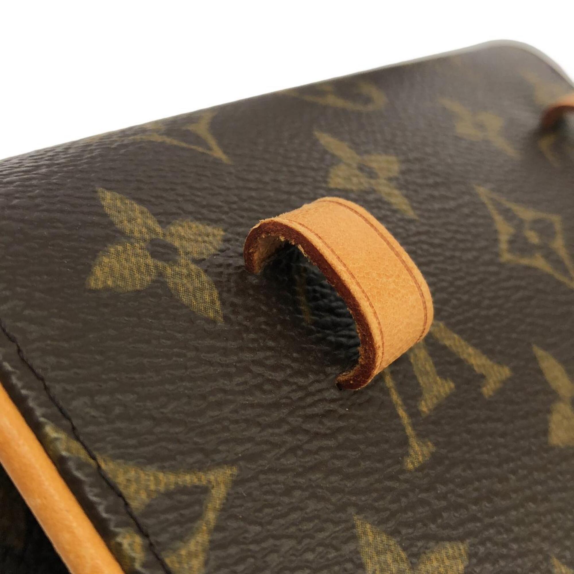 Louis Vuitton Brown Coated Canvas Fanny Pack Pochette (Pre-Owned)