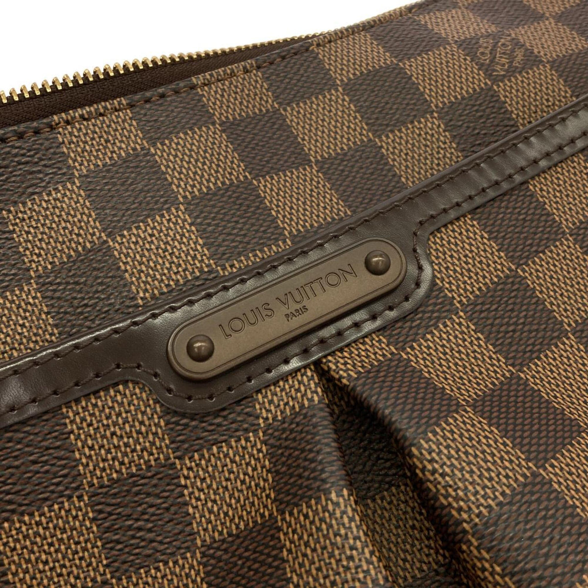 Louis Vuitton Ebene Coated Canvas Shoulder Bag (Pre-Owned)