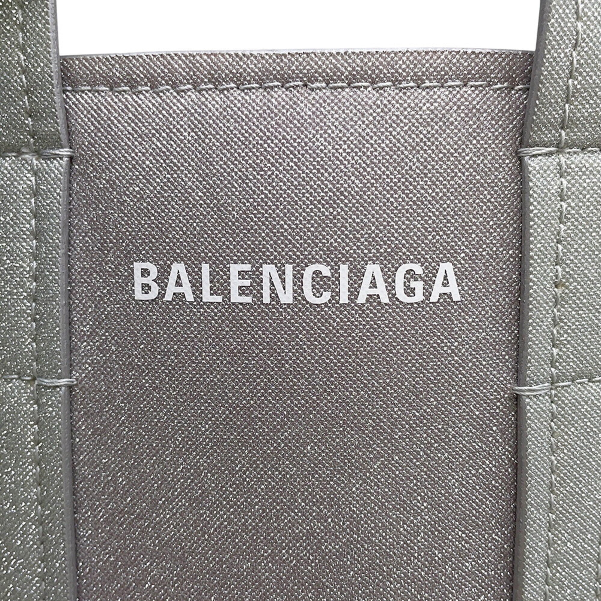 Balenciaga Pink Silver Leather Handbag (Pre-Owned)