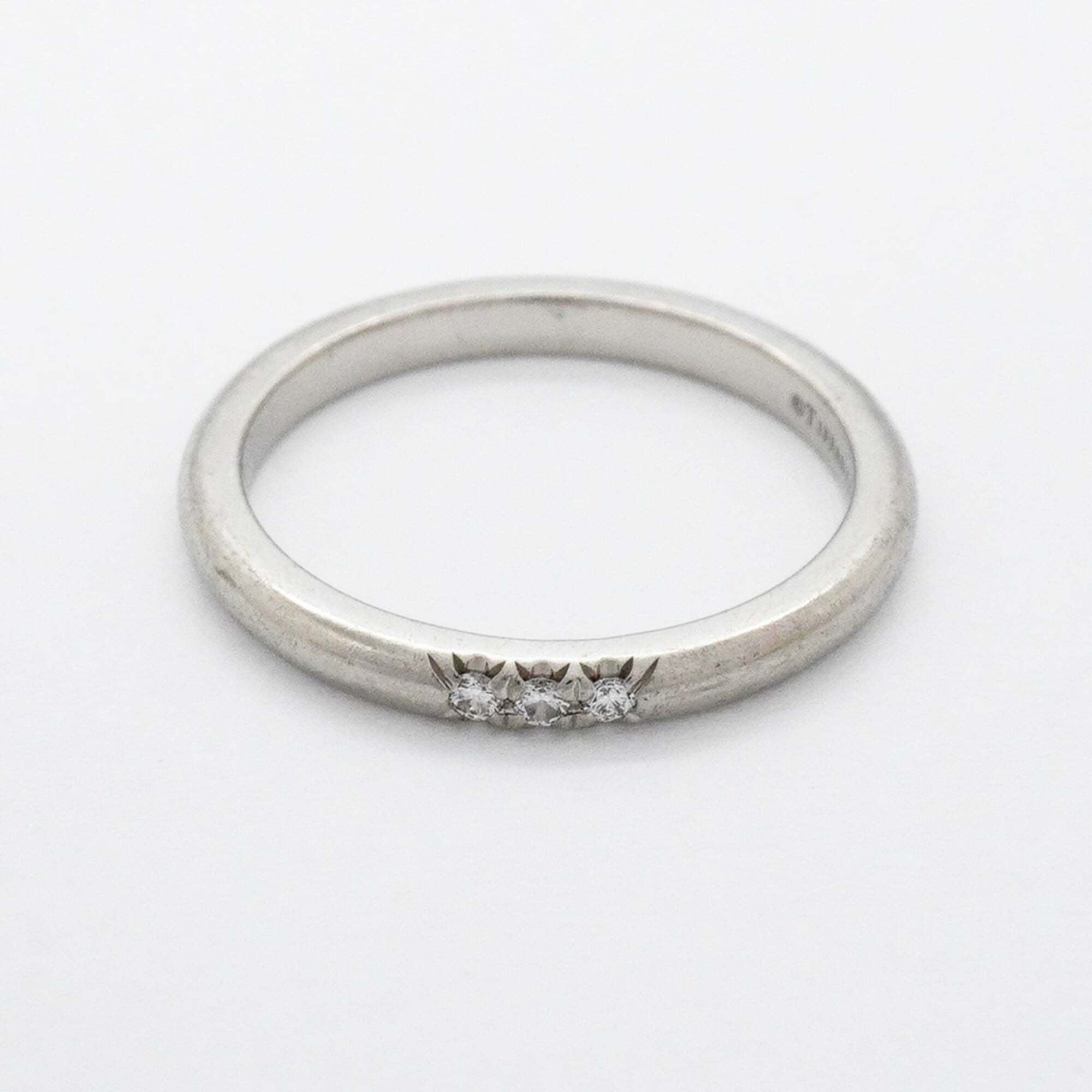 Tiffany Platinum 950 Band Ring (Pre-Owned)