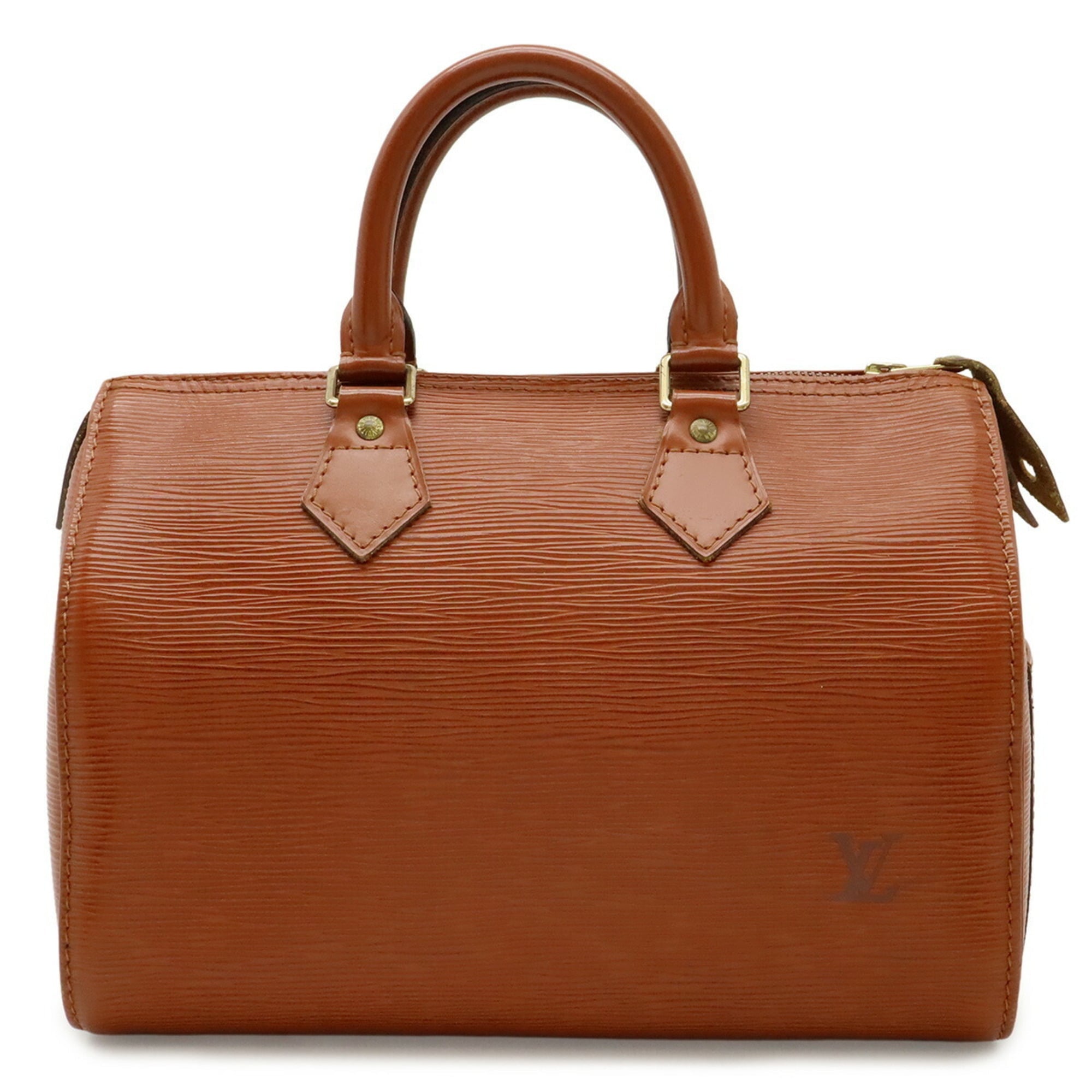 Louis Vuitton Epi Kenyan Brown Epi Leather Handbag (Pre-Owned)