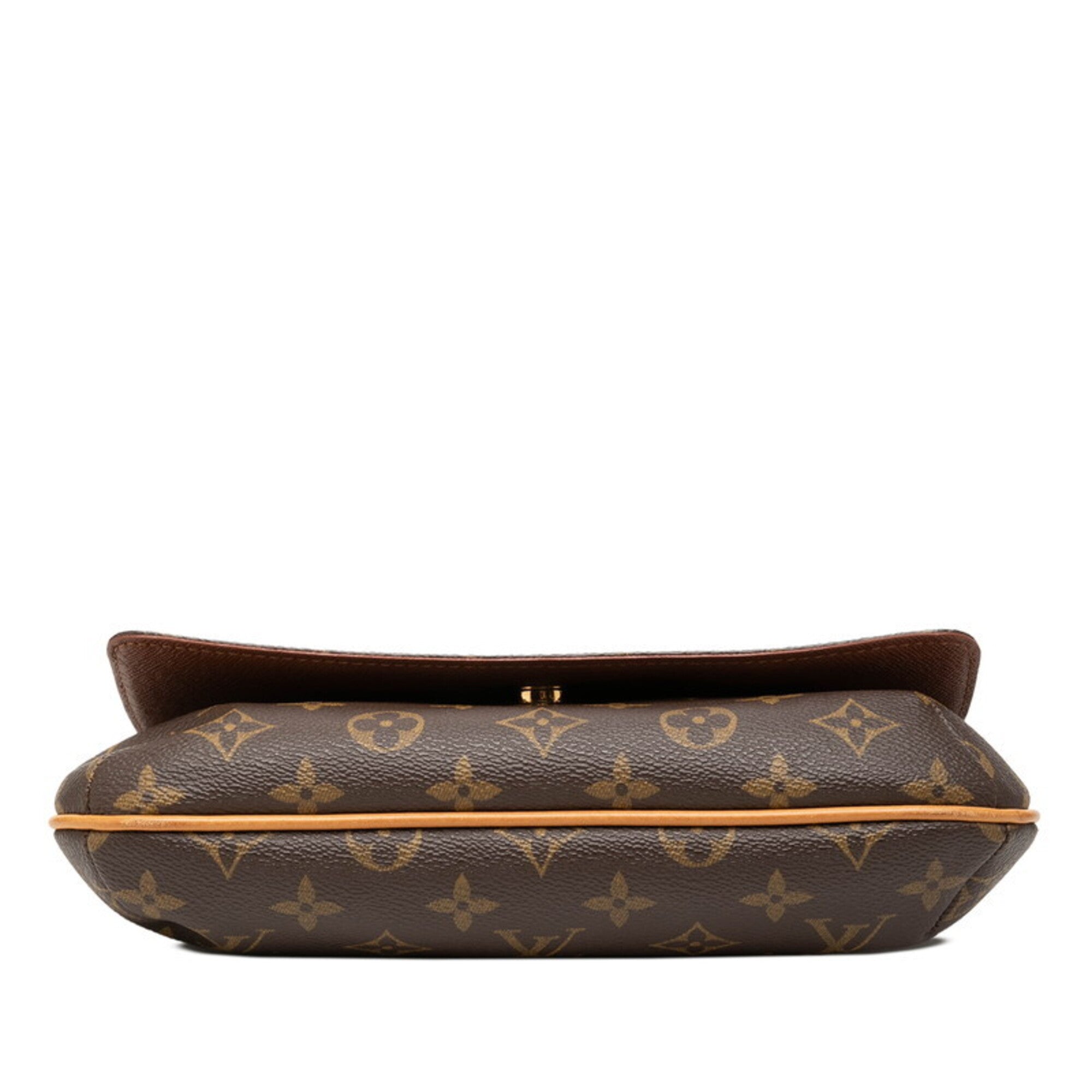Louis Vuitton Brown Pvc Leather Shoulder Bag (Pre-Owned)