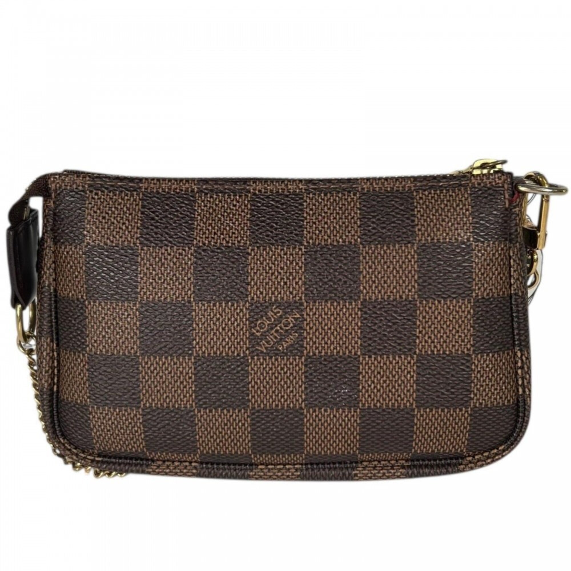 Louis Vuitton Damier Brown Damier Canvas Pouch (Pre-Owned)
