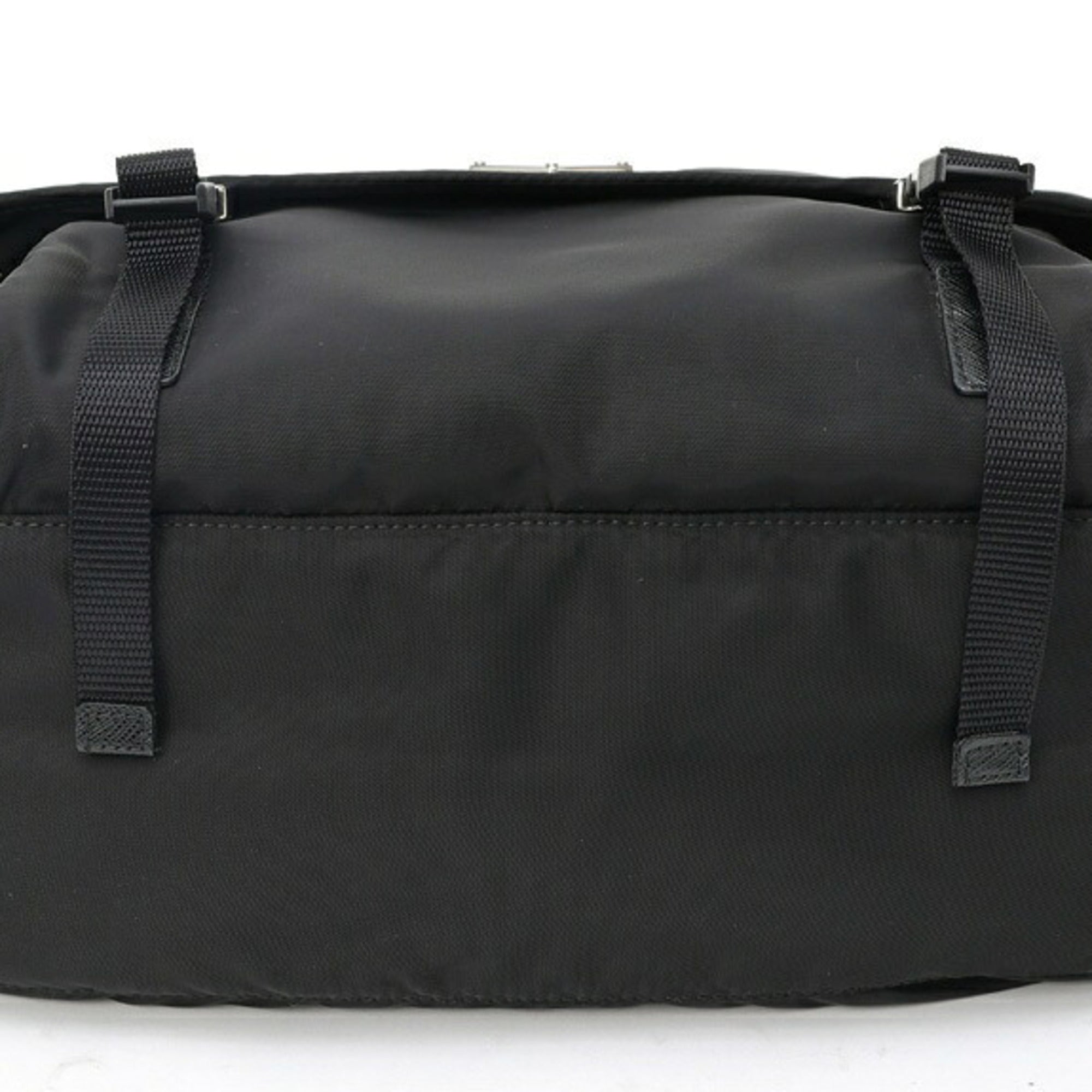 Prada Black Nylon Shoulder Bag (Pre-Owned)