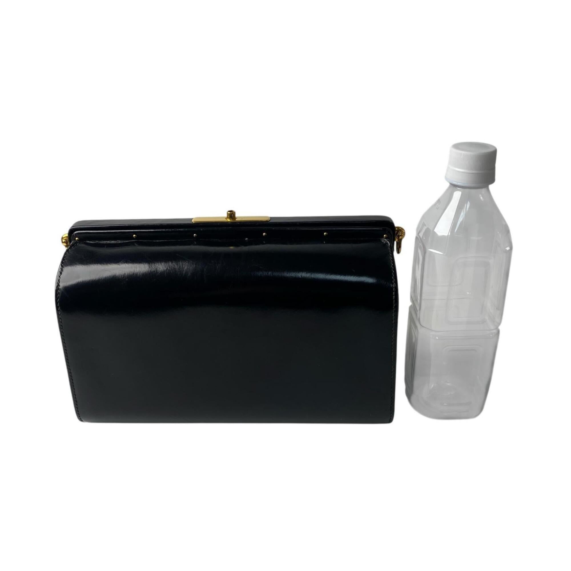 Hermes Black Dark Green Box Calf Leather Shoulder Bag (Pre-Owned)
