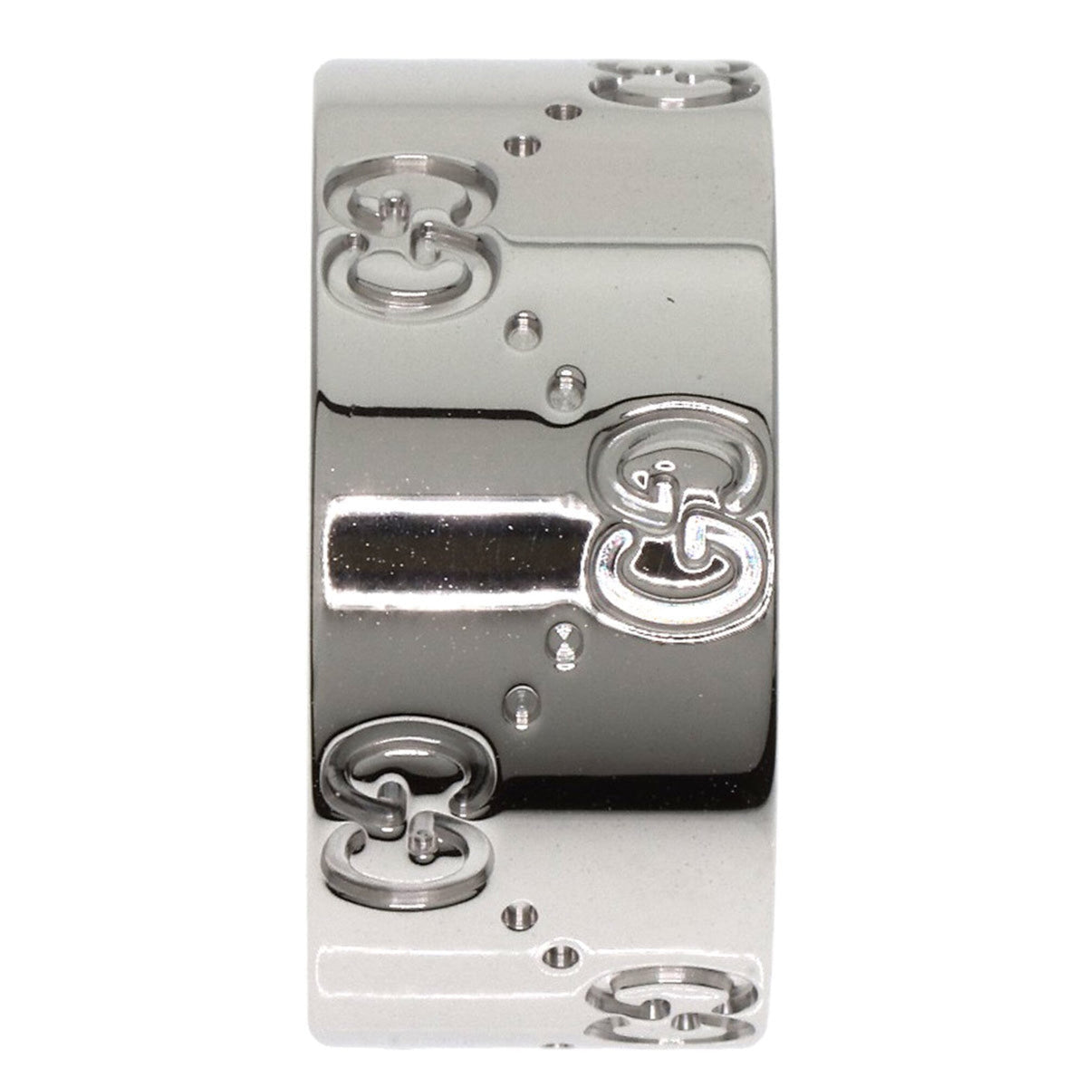Gucci White Gold (18K) Band Ring (Pre-Owned)