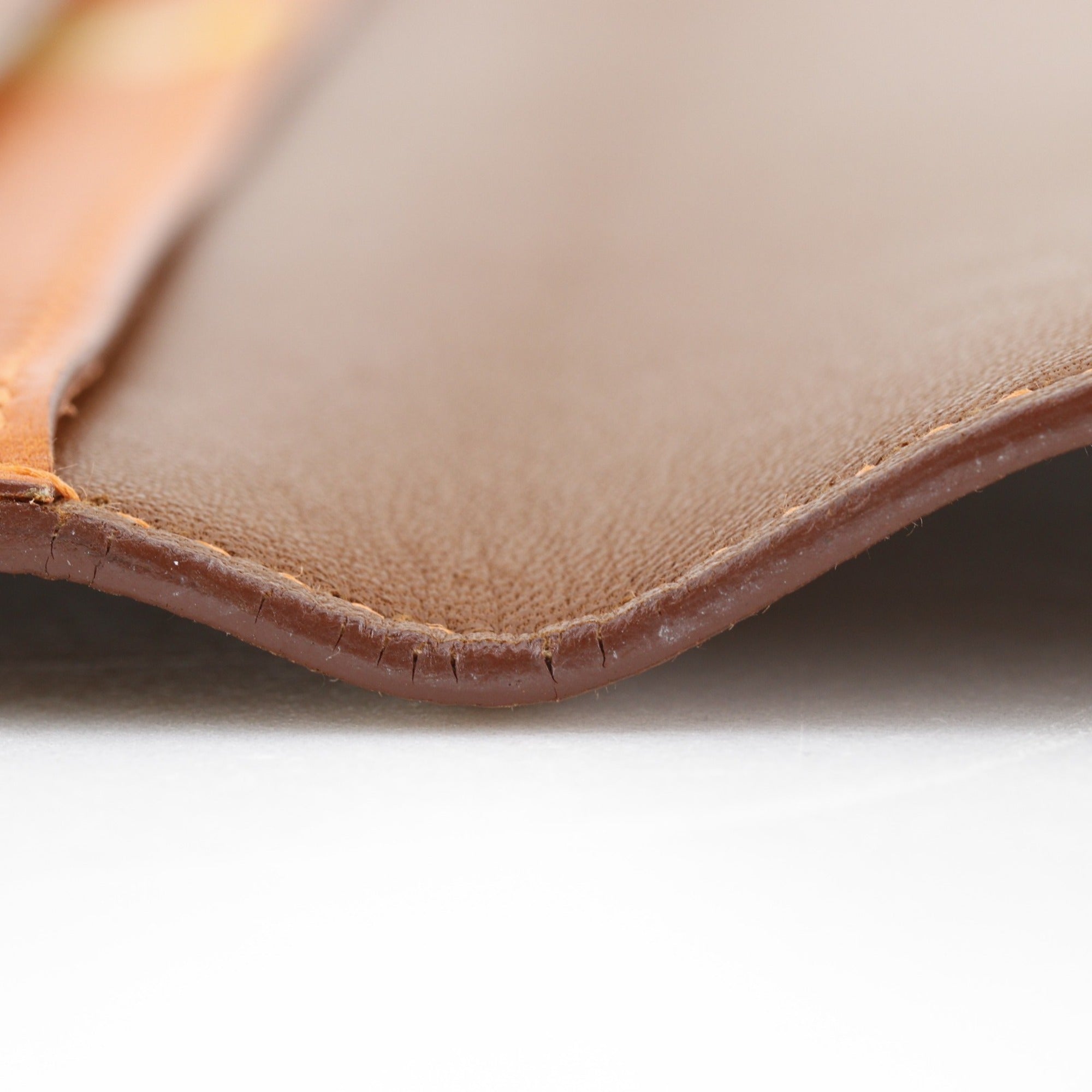 Hermes Brown Togo Leather Long Wallet (Bi-Fold) (Pre-Owned)