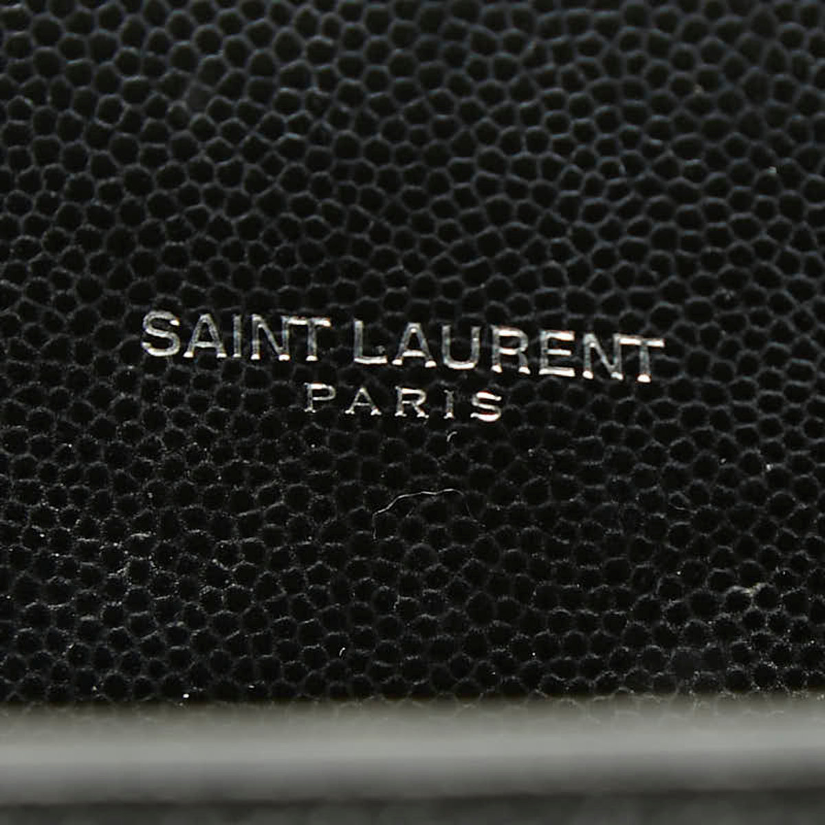 Saint Laurent Black Leather Handbag Shoulder Bag (Pre-Owned)