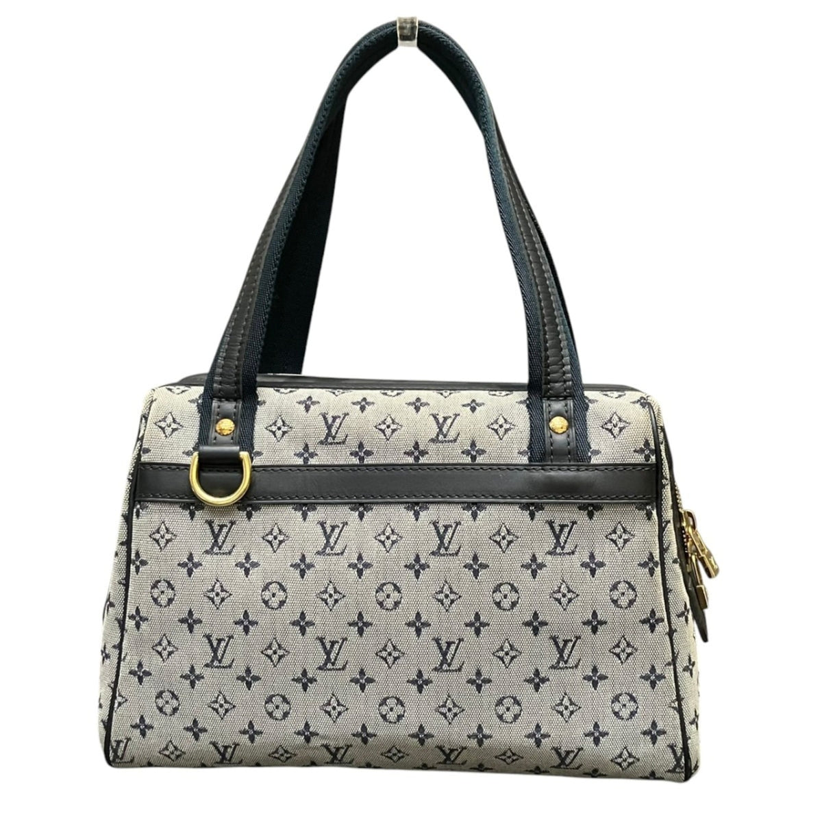 Louis Vuitton Gray Monogram Canvas Handbag (Pre-Owned)