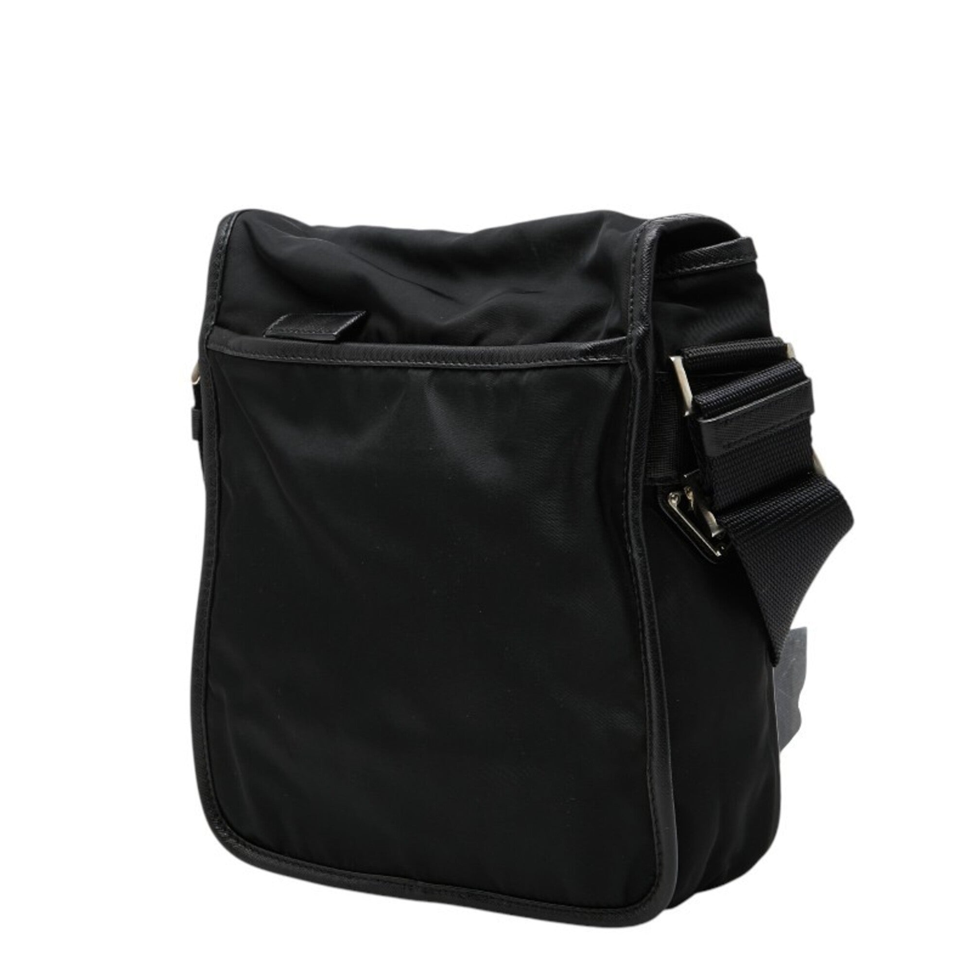 Prada Black Nylon Shoulder Bag (Pre-Owned)