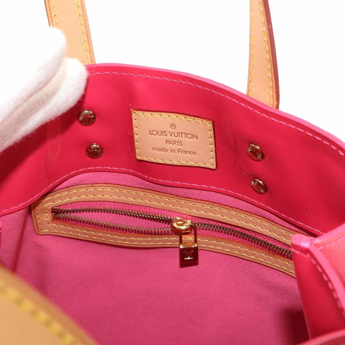 Louis Vuitton Framboise Monogram Vernis Leather Handbag (Pre-Owned)