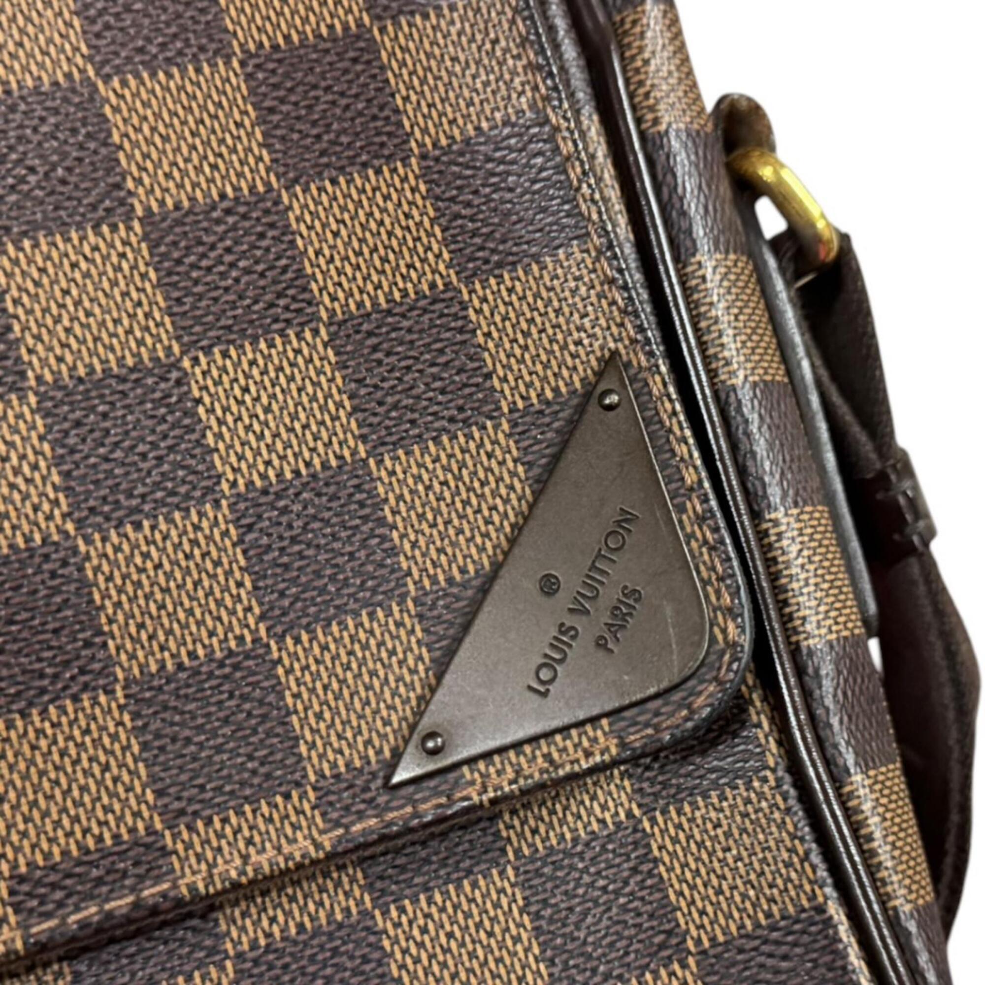 Louis Vuitton Damier Brown Damier Canvas Handbag Shoulder Bag (Pre-Owned)