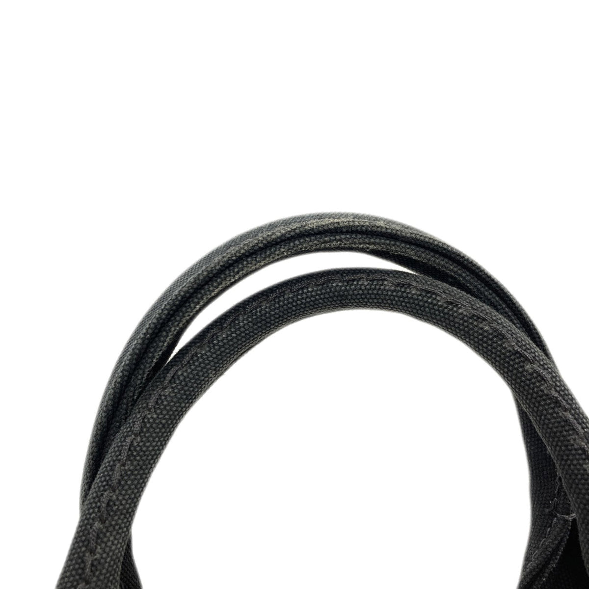 Prada Black Canvas Handbag (Pre-Owned)
