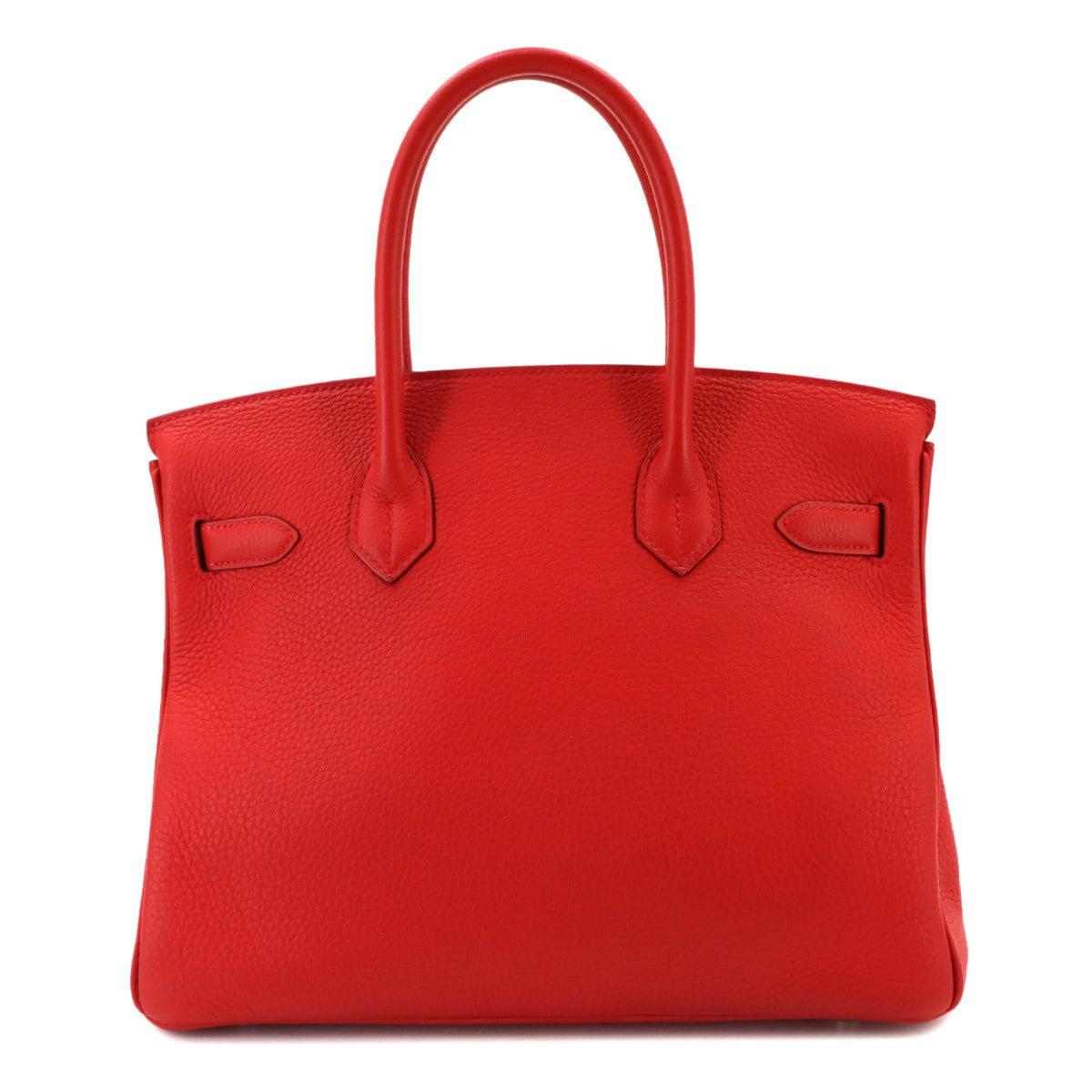 Hermes Red Color Togo Leather Handbag (Pre-Owned)