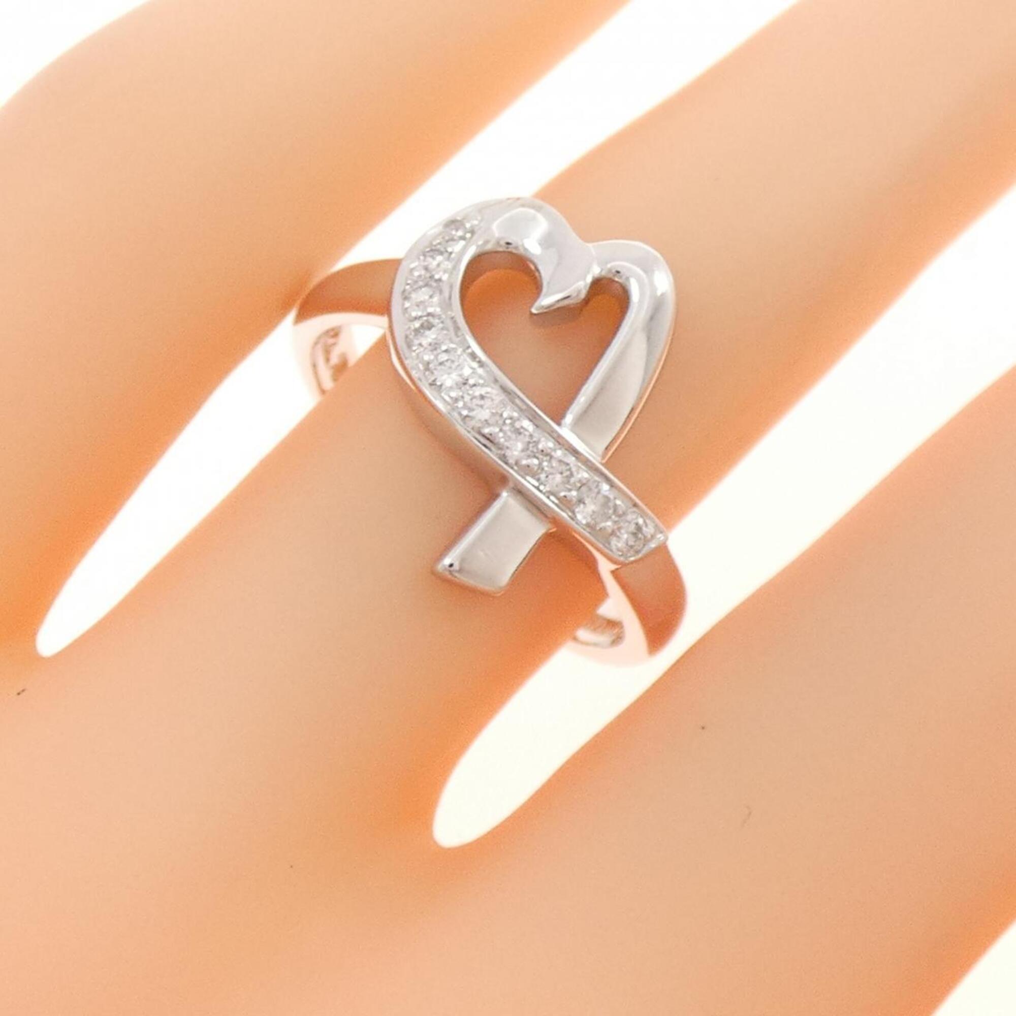 Tiffany White Gold (18K) Band Ring (Pre-Owned)