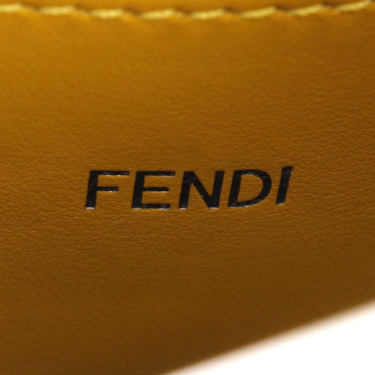 Fendi Peekaboo Black Leather Handbag (Pre-Owned)