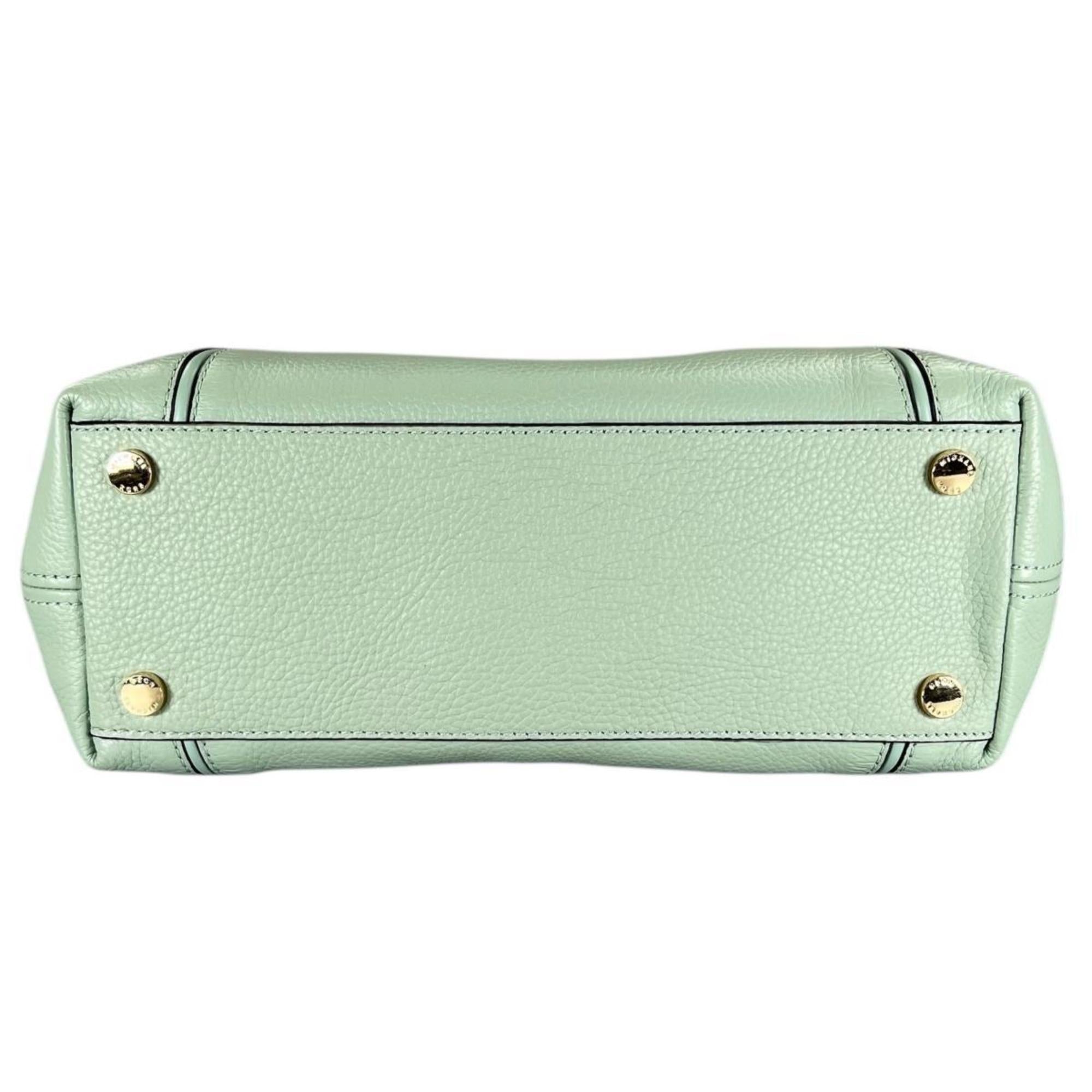 Michael Kors Light Green Handbag Shoulder Bag (Pre-Owned)