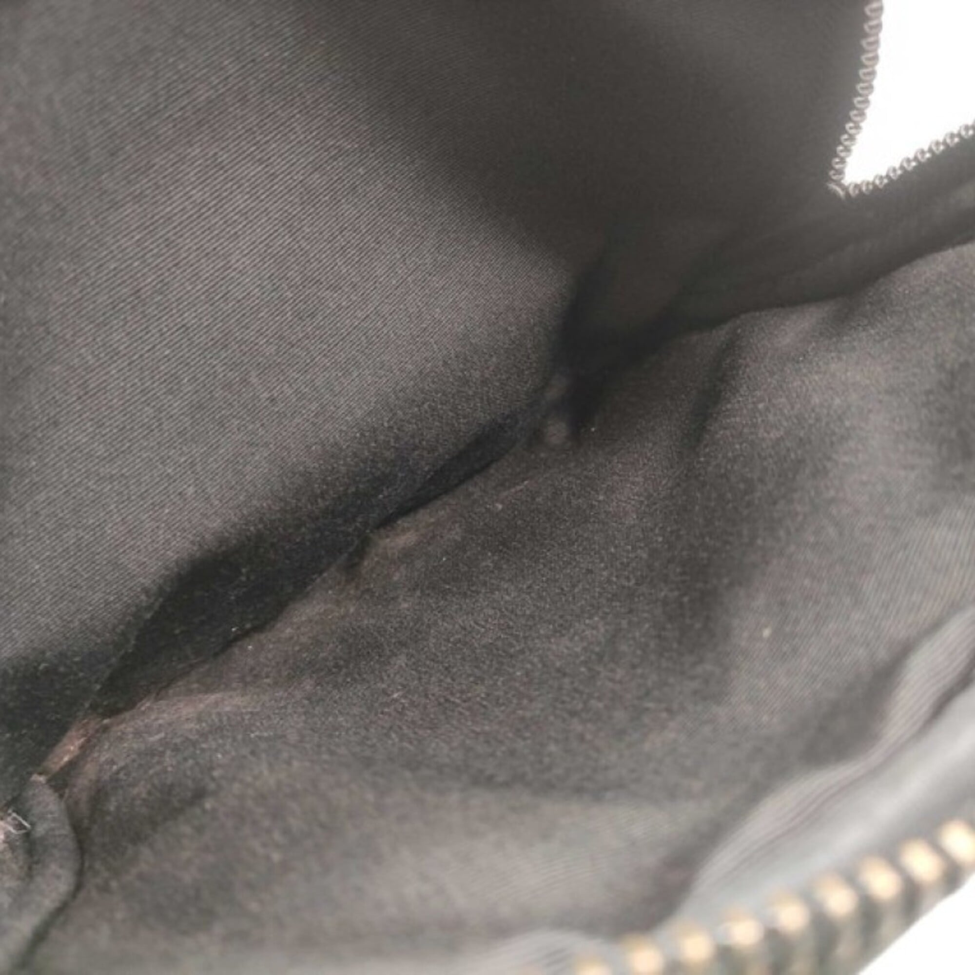 Coach Signature Black Canvas Leather Sling Bag (Pre-Owned)