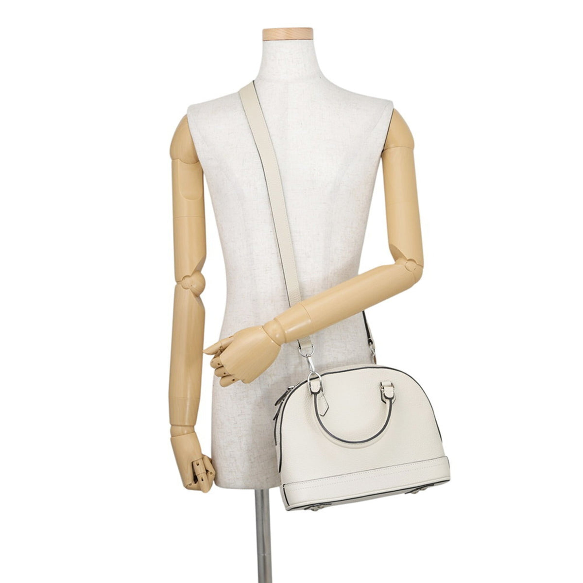 Louis Vuitton Parnassea Blanc Casse Handbag Shoulder Bag (Pre-Owned)