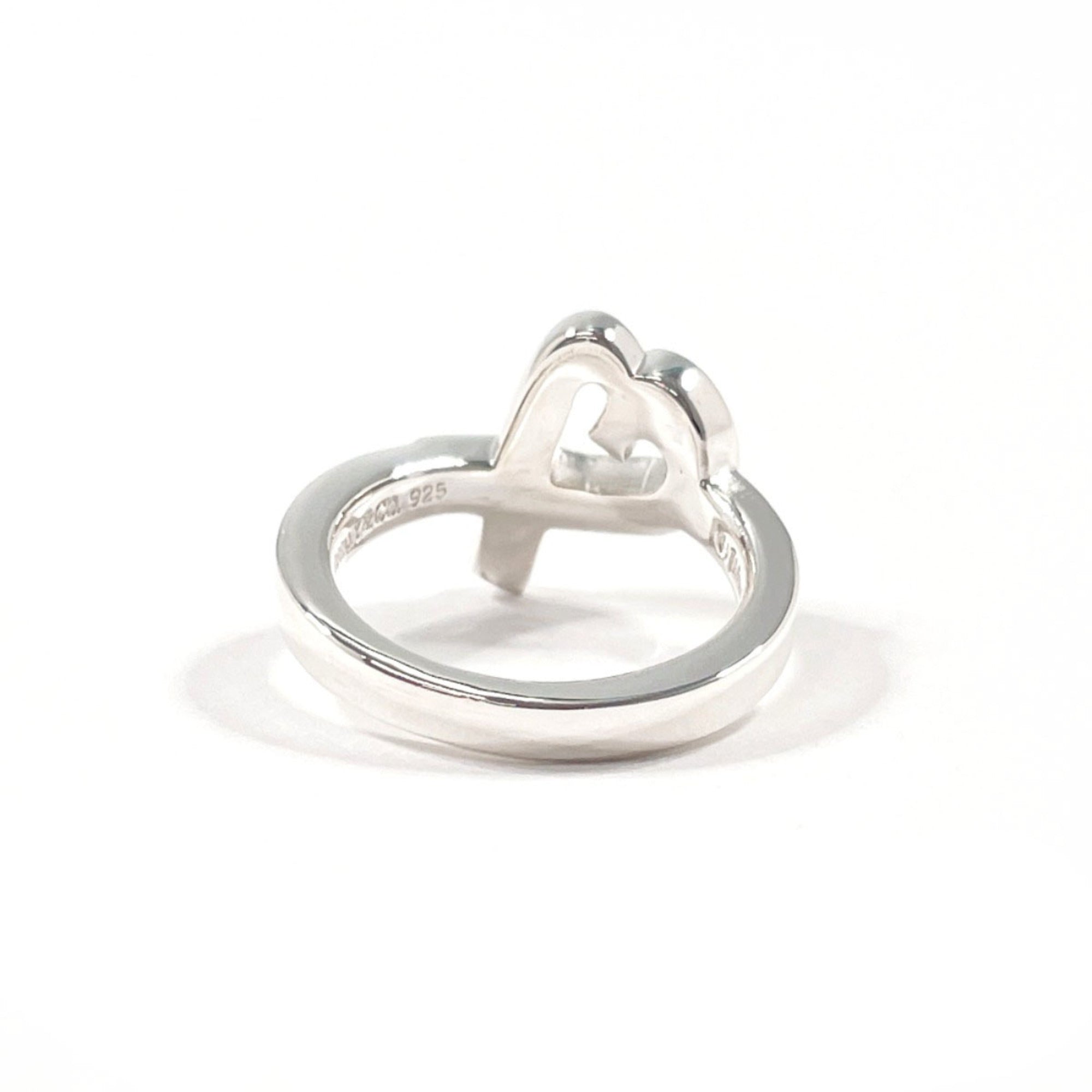 Tiffany Silver Silver 925 Band Ring (Pre-Owned)