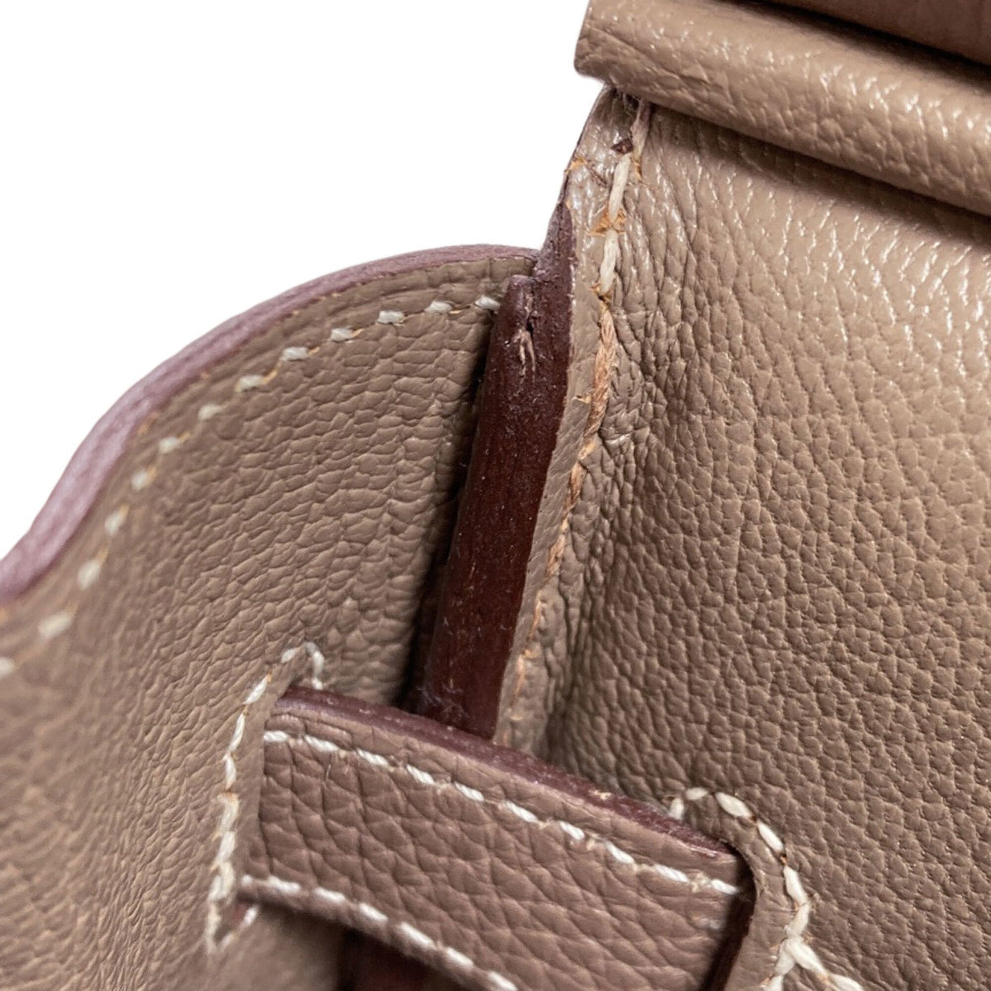 Hermes Birkin Brown Togo Leather Handbag (Pre-Owned)