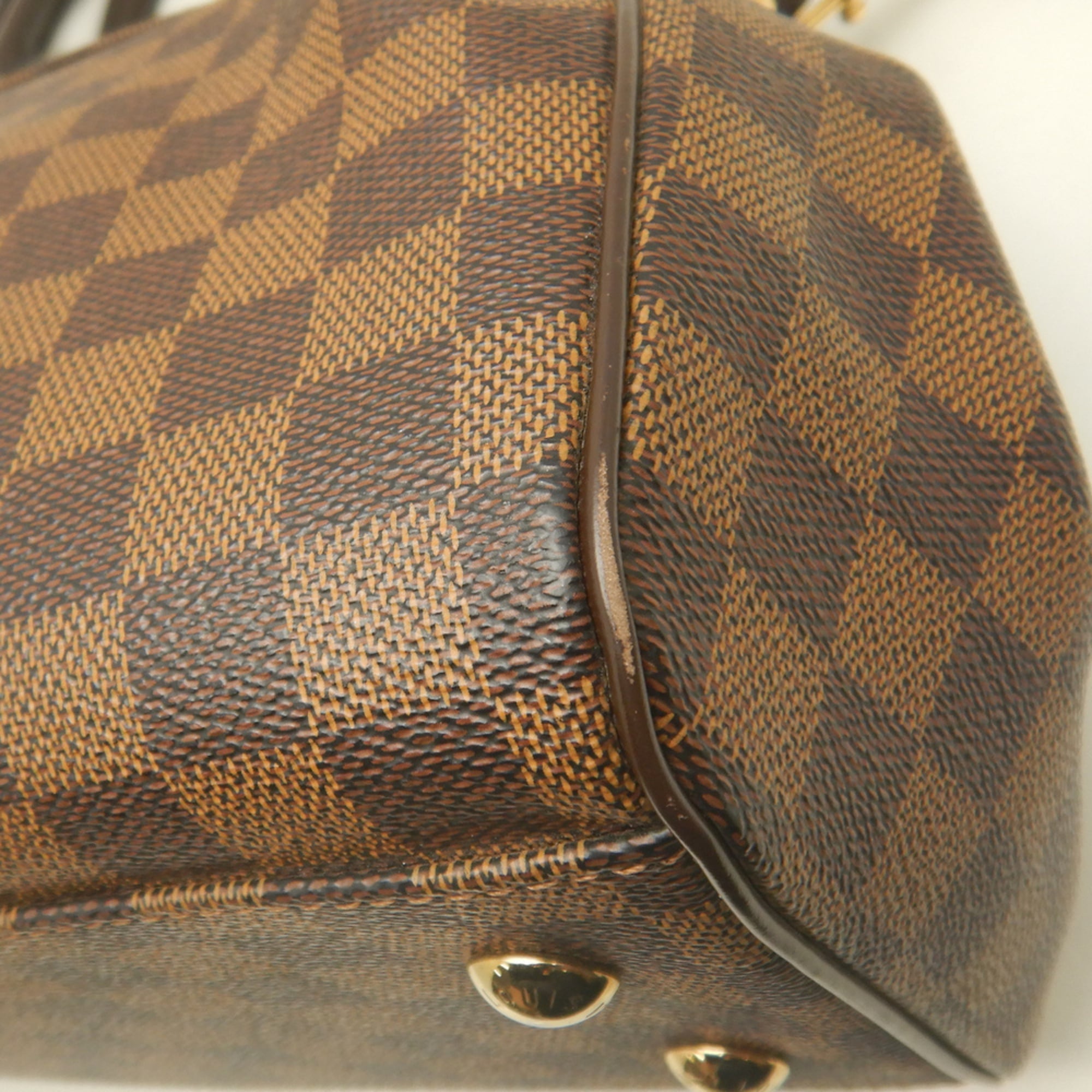 Louis Vuitton Brown Ebene Damier Canvas Handbag (Pre-Owned)