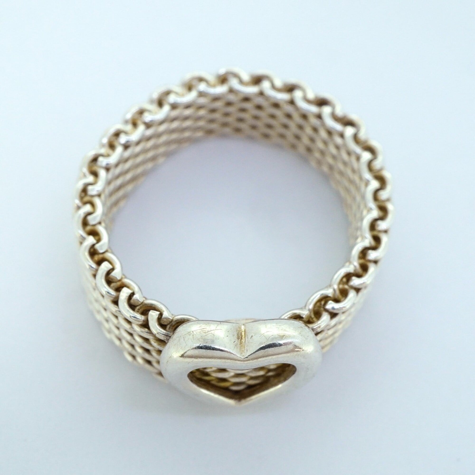 Tiffany Silver 925 Band Ring (Pre-Owned)