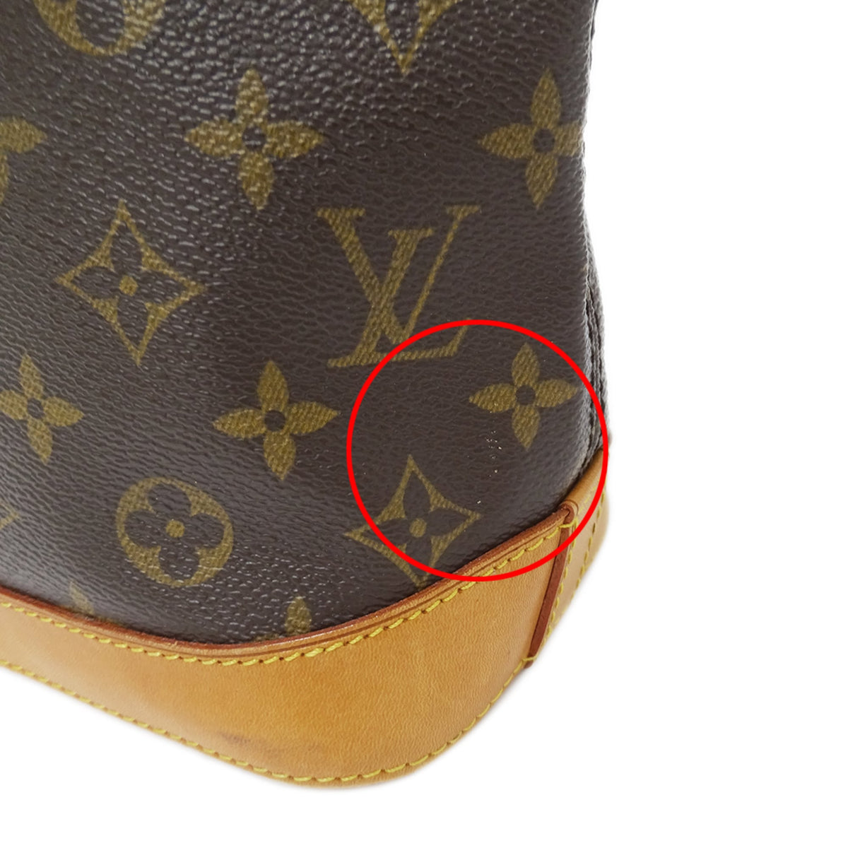 Louis Vuitton Brown Galle Monogram Monogram Handbag (Pre-Owned)