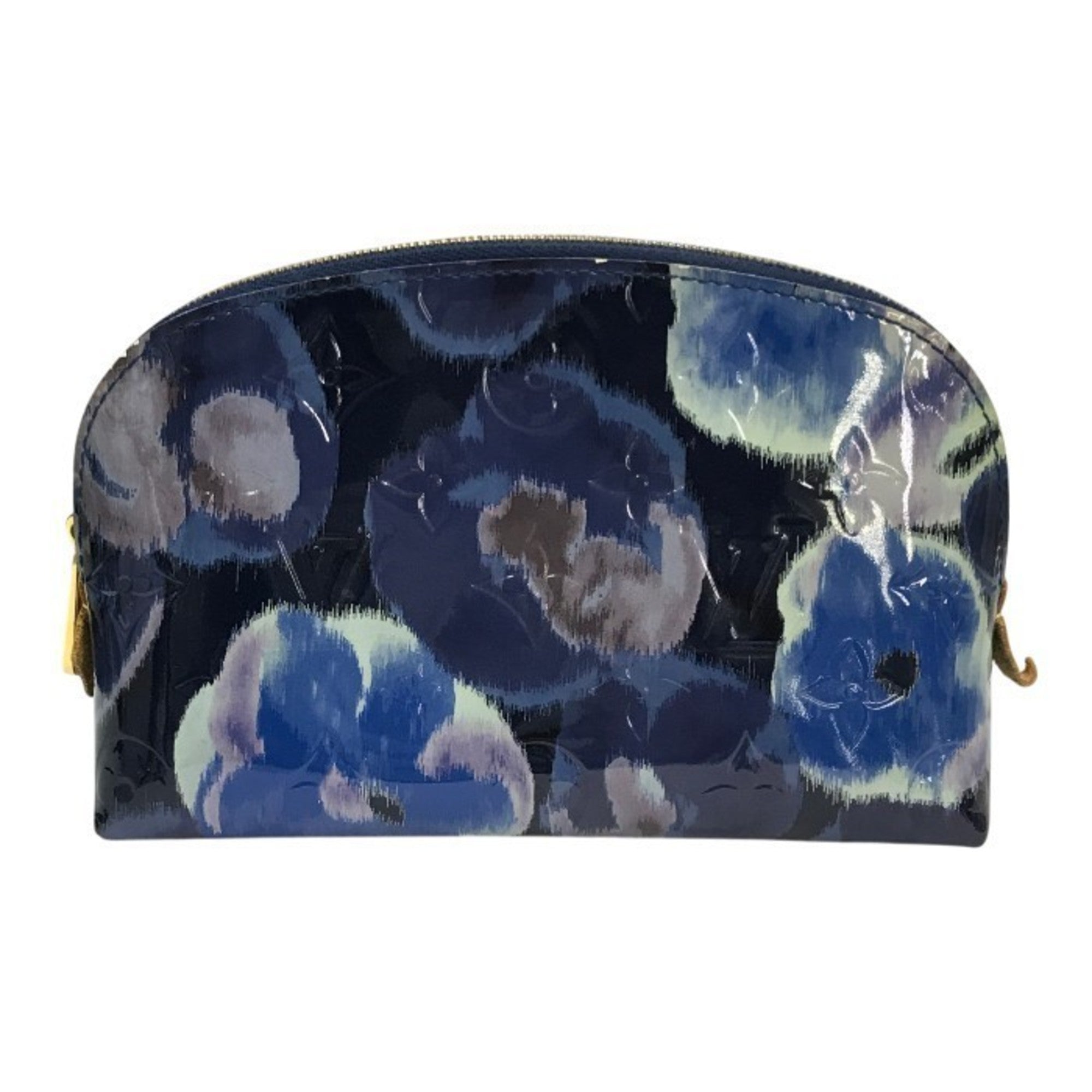 Louis Vuitton Blue Galle Vernis Pouch (Pre-Owned)
