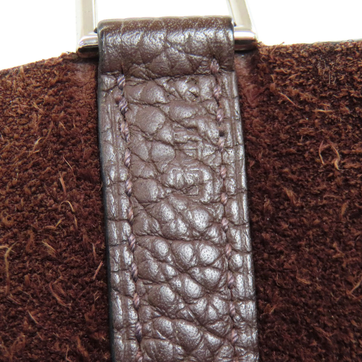 Hermes Brown Leather Handbag (Pre-Owned)