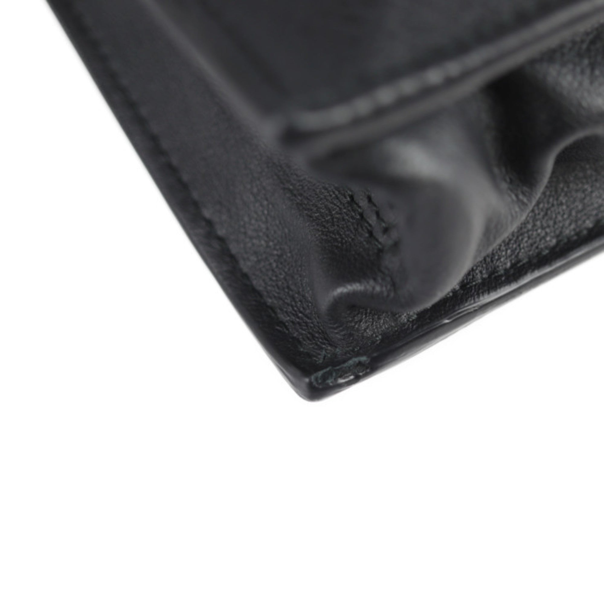 Balenciaga Paper Black Leather Clutch Bag (Pre-Owned)