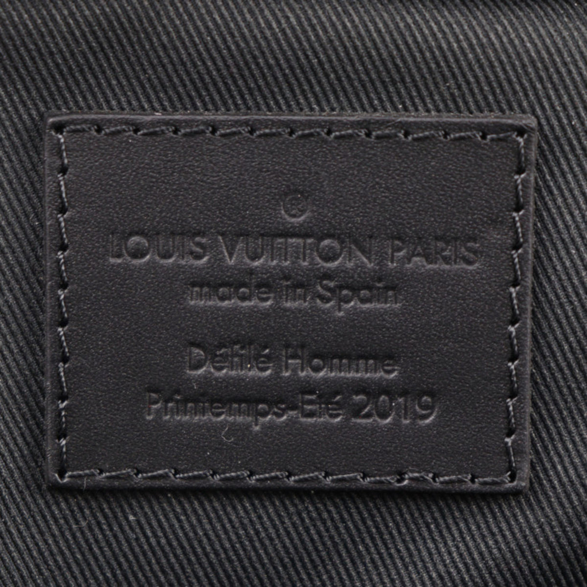 Louis Vuitton Black Brown Monogram Monogram Leather Shoulder Bag Sling Bag (Pre-Owned)