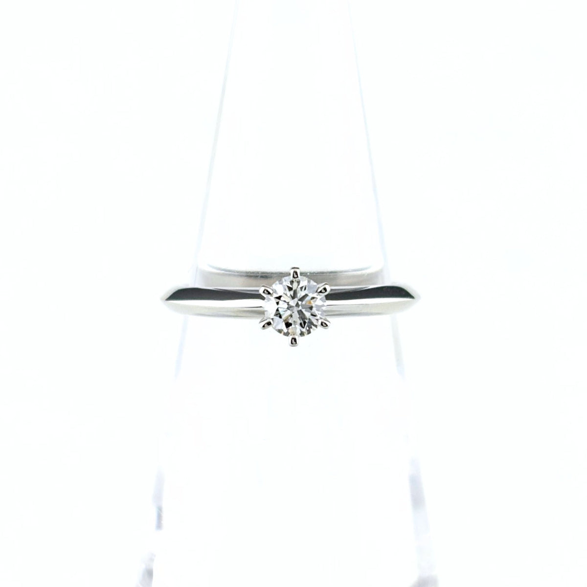 Tiffany Platinum 950 Band Ring (Pre-Owned)