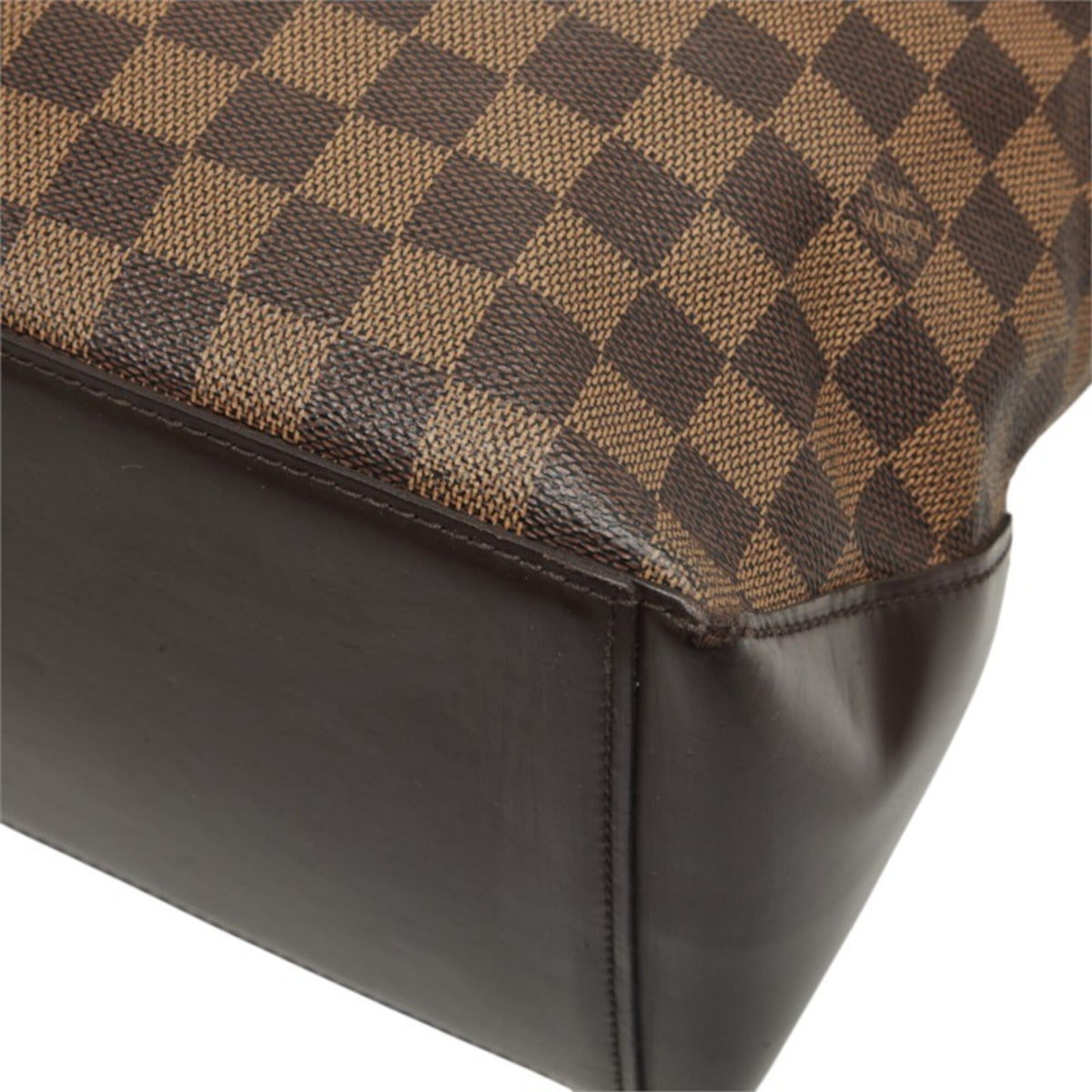 Louis Vuitton Brown Damier Canvas Damier Canvas Shoulder Bag Tote Bag (Pre-Owned)