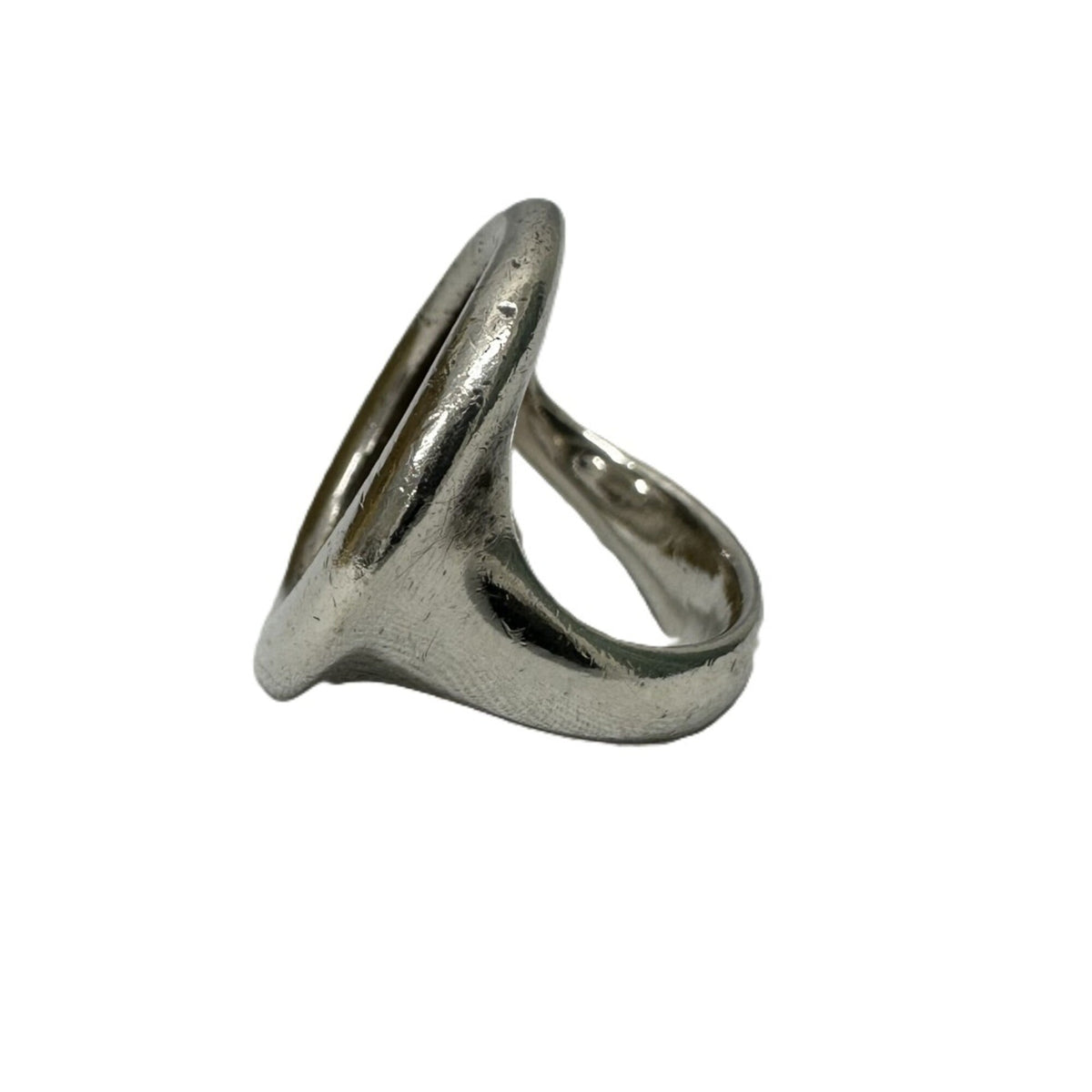 Tiffany Silver Silver Band Ring (Pre-Owned)