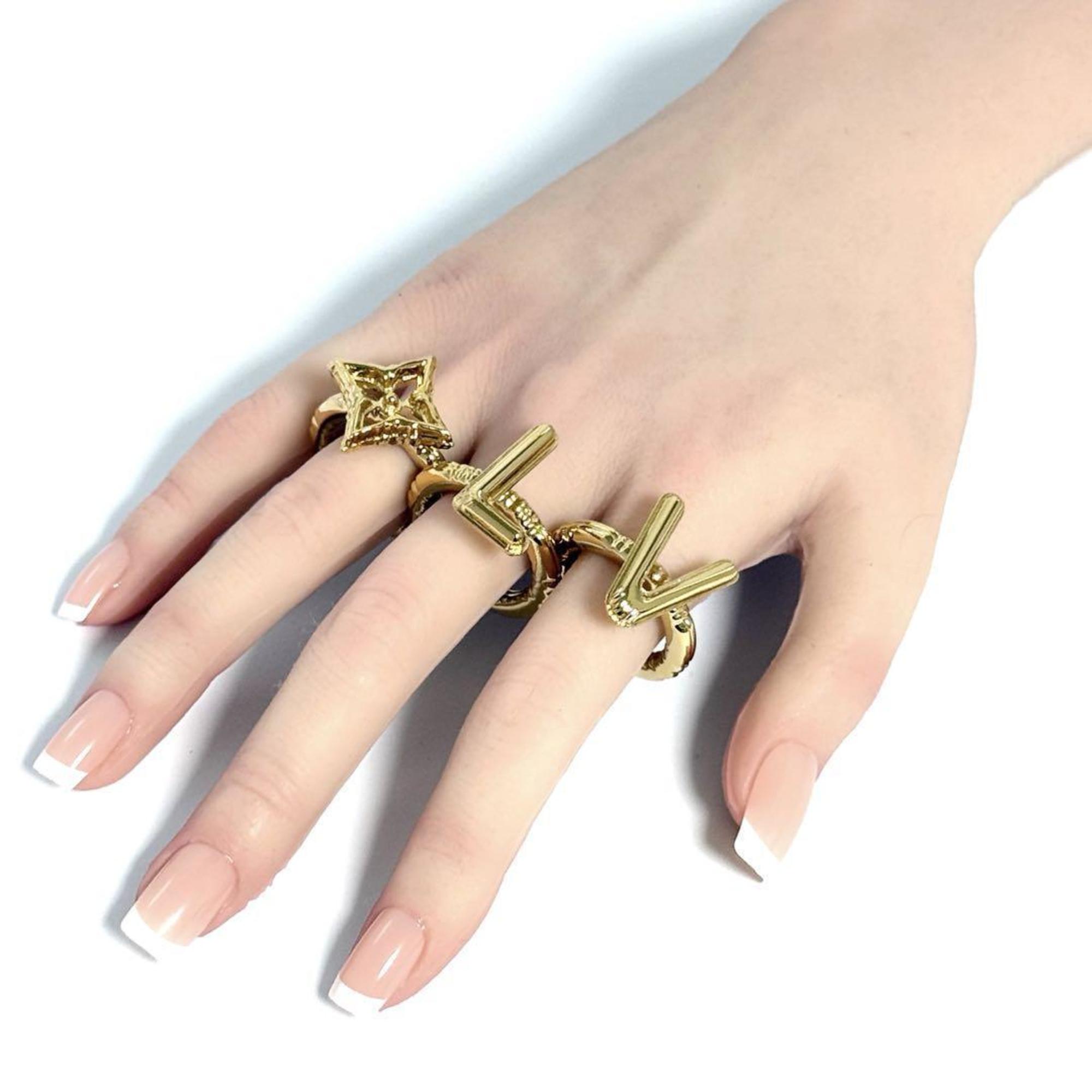 Louis Vuitton Metal Band Ring (Pre-Owned)