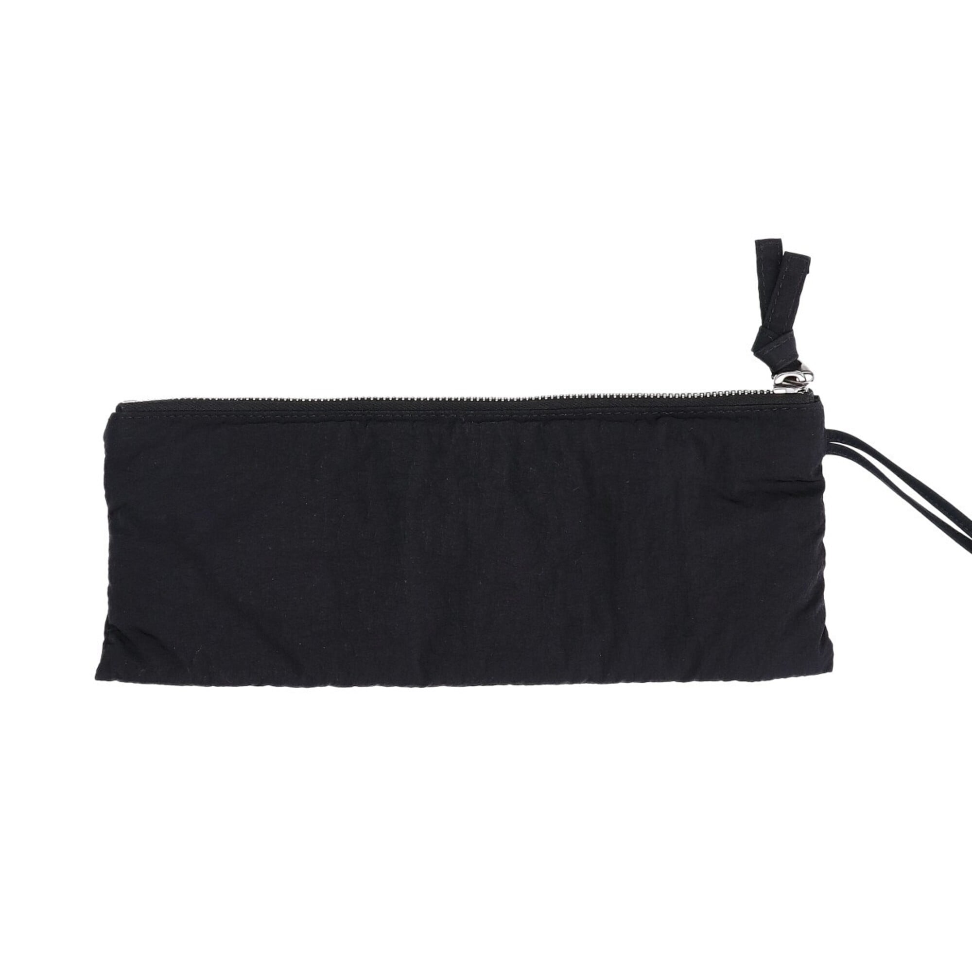 Bottega Veneta Black Nylon Shoulder Bag (Pre-Owned)