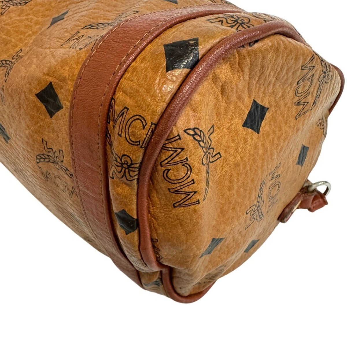 Mcm Brown Leather Shoulder Bag (Pre-Owned)