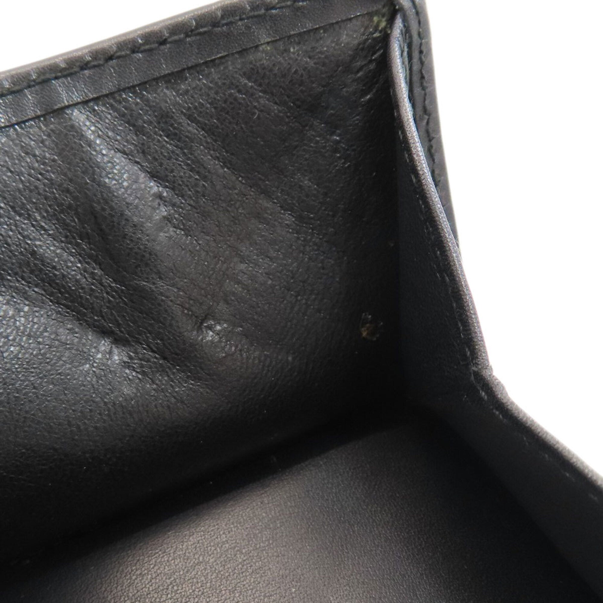 Gucci Black Canvas Leather Wallet (Bi-Fold) (Pre-Owned)