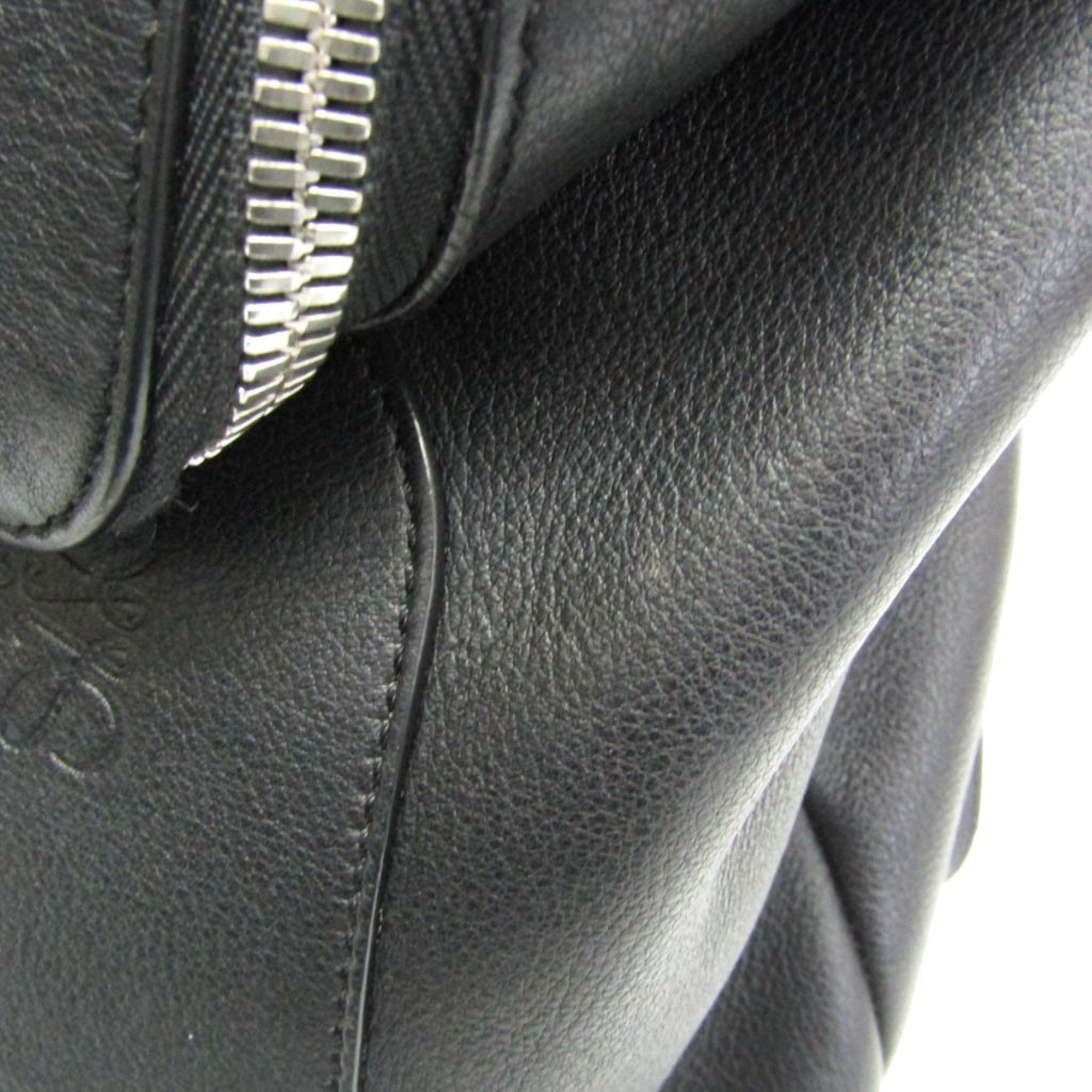 Loewe Black Leather Backpack (Pre-Owned)