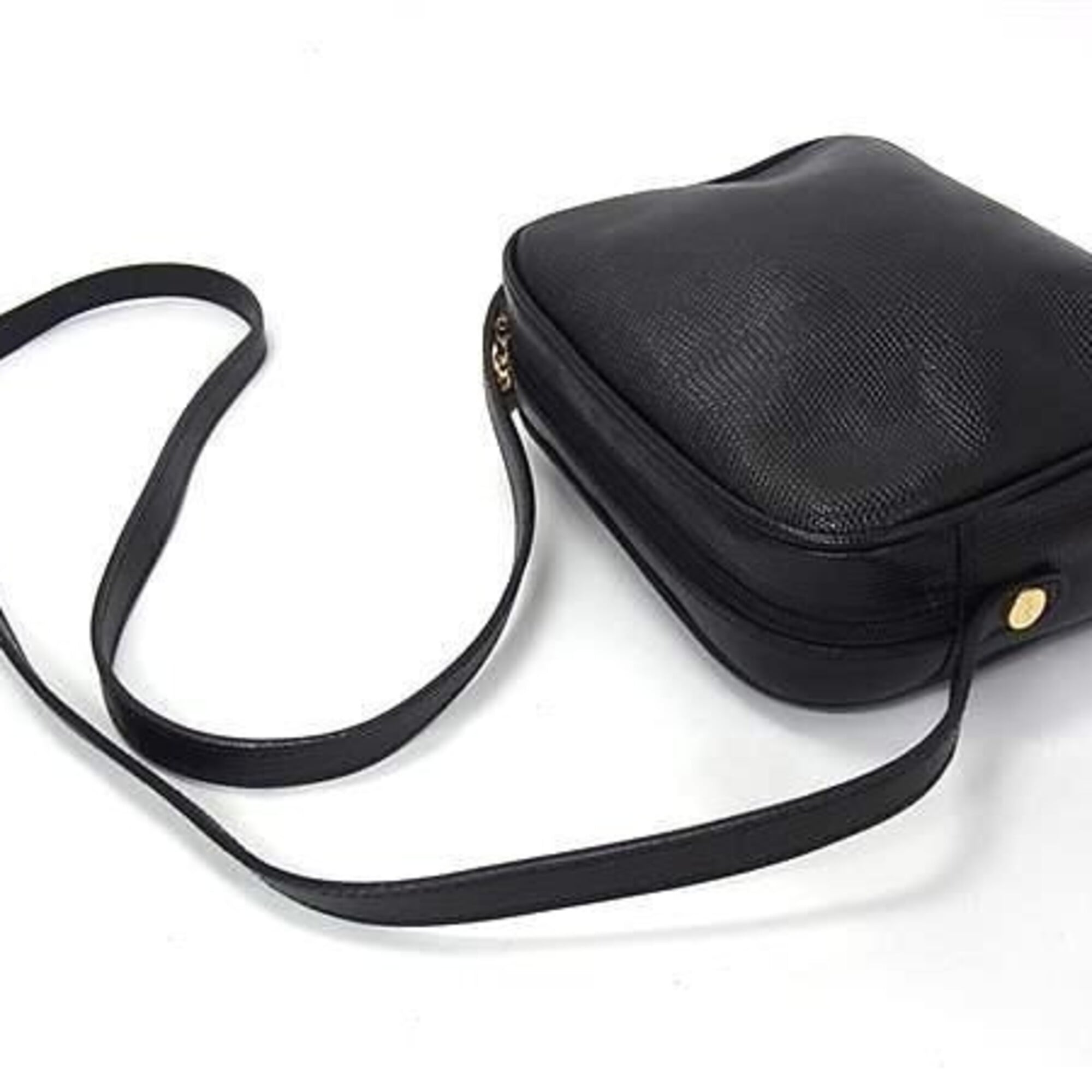 Salvatore Ferragamo Black Pochette Shoulder Bag (Pre-Owned)