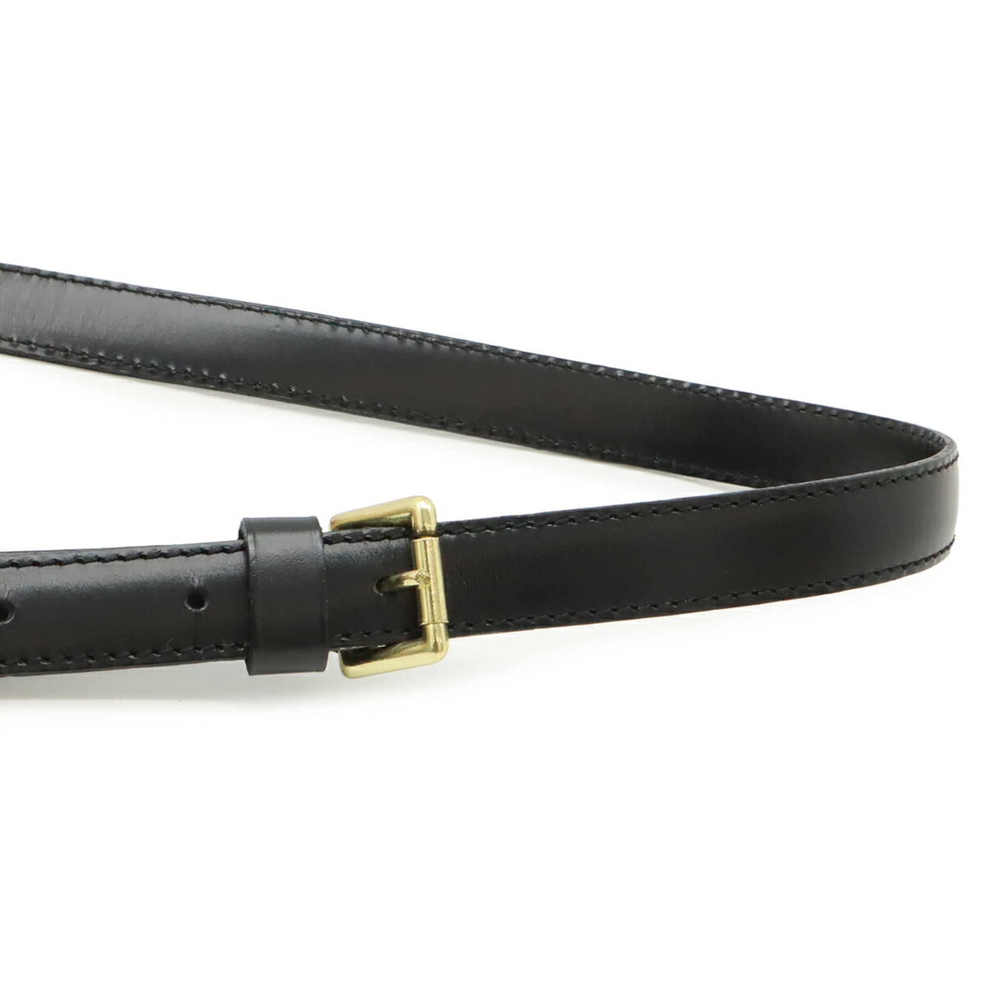 Louis Vuitton Epi Black Noir Epi Leather Shoulder Bag (Pre-Owned)
