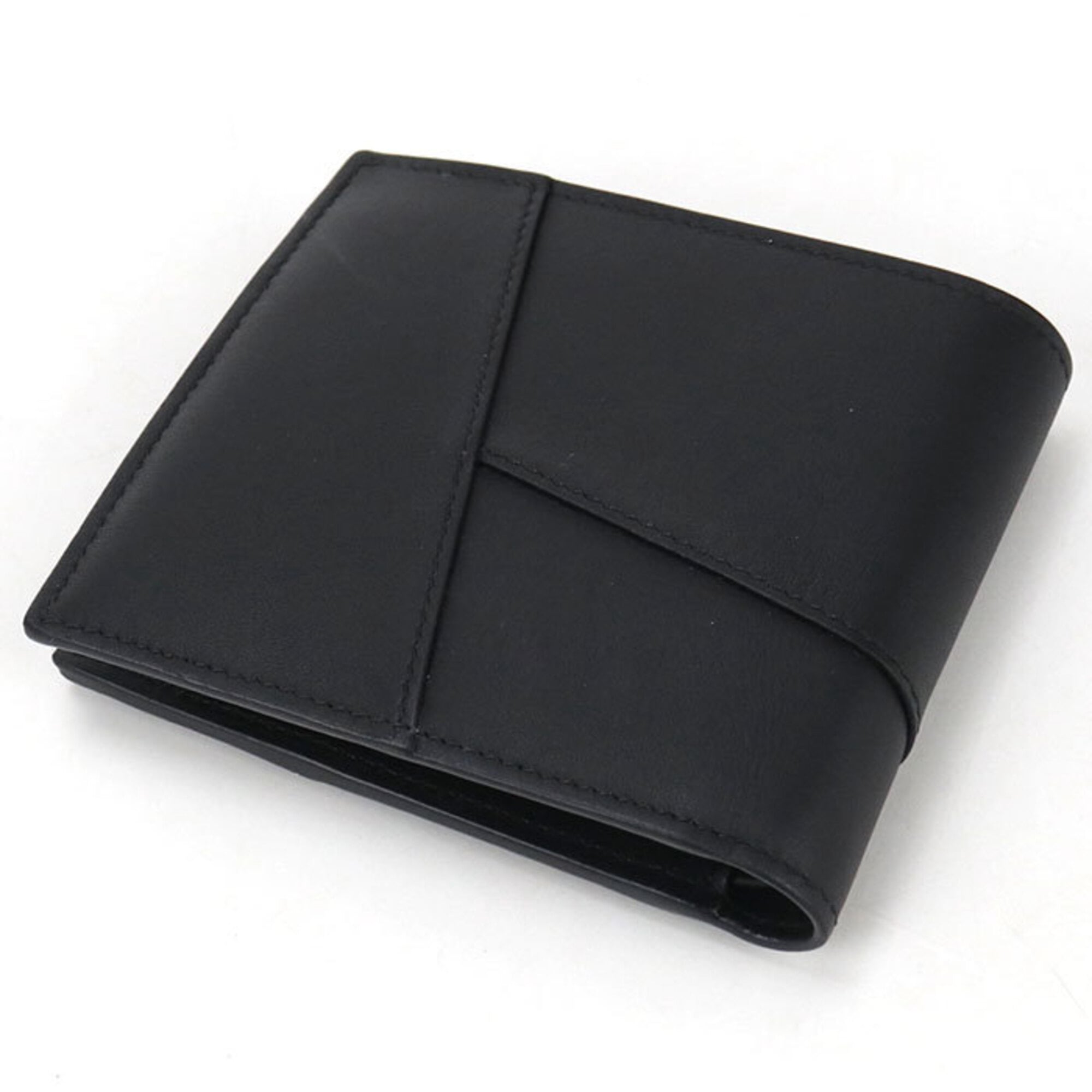 Loewe Black Leather Wallet (Bi-Fold) (Pre-Owned)