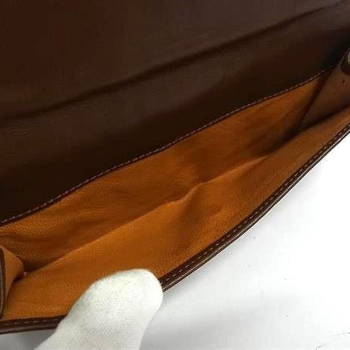 Gucci Brown Leather Coin Purse/Coin Case (Pre-Owned)