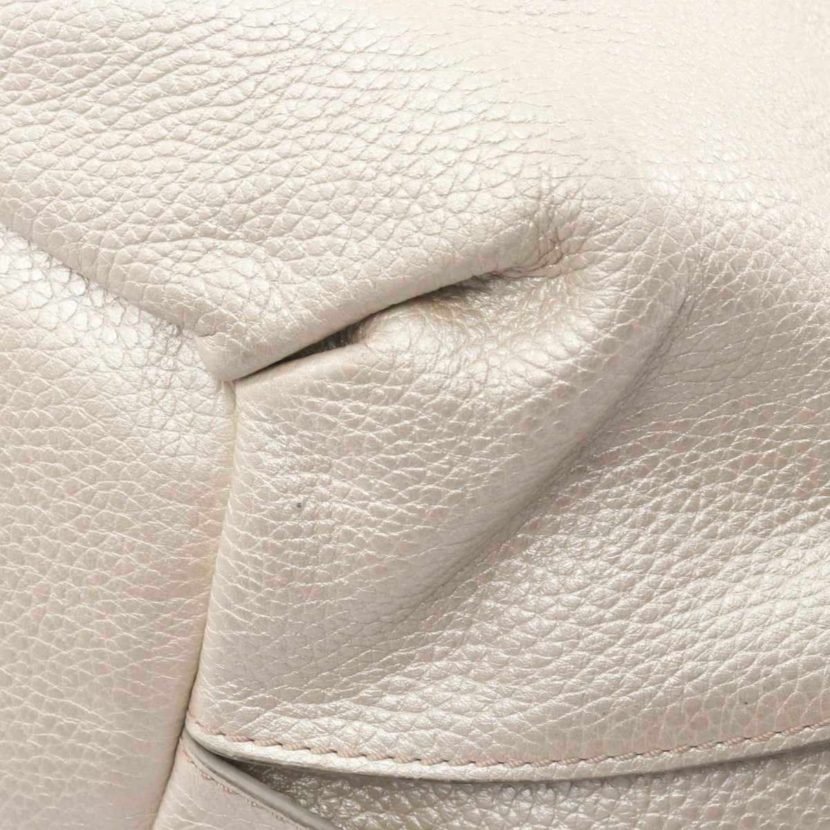 Celine White Leather Handbag (Pre-Owned)
