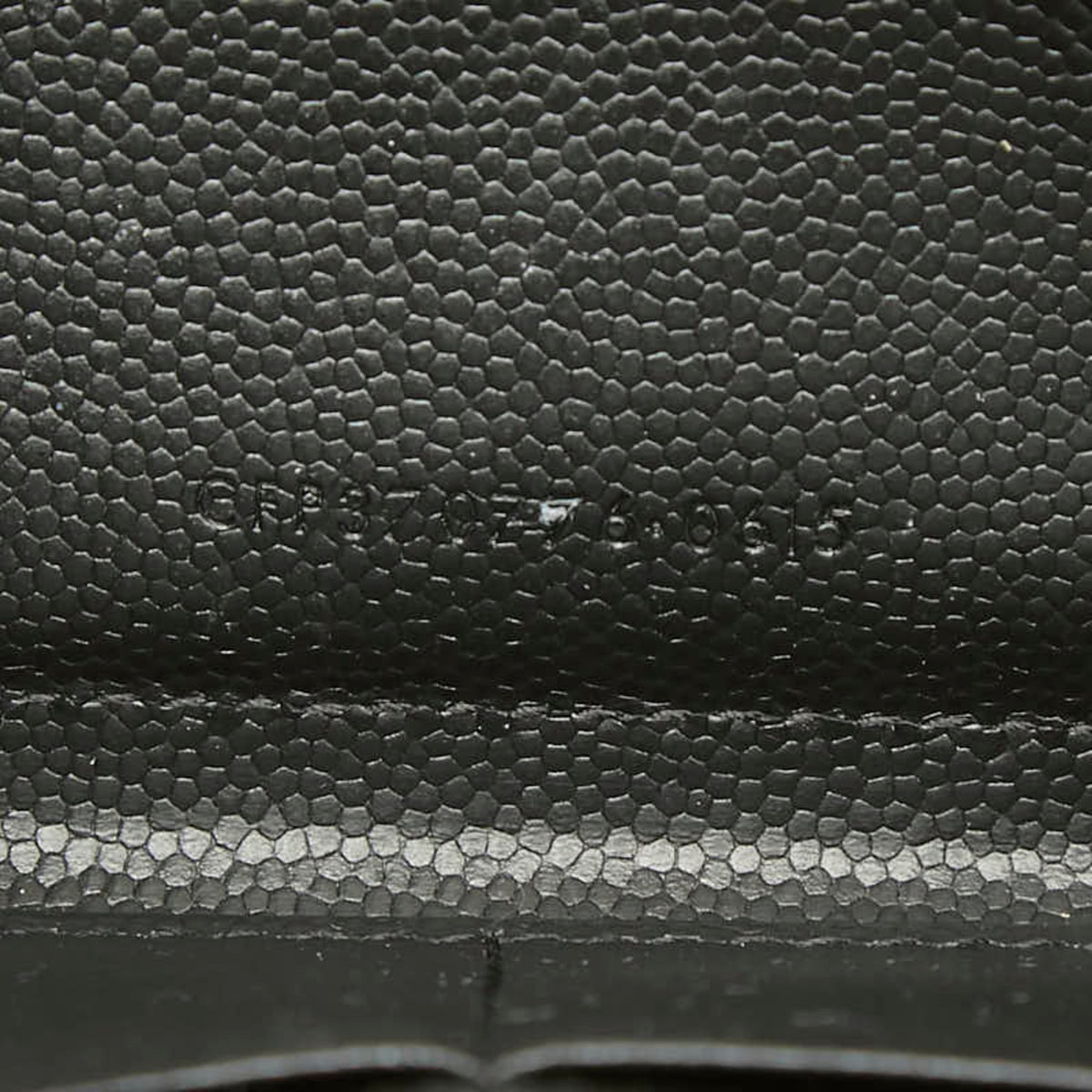 Saint Laurent Black Leather Long Wallet (Bi-Fold) (Pre-Owned)