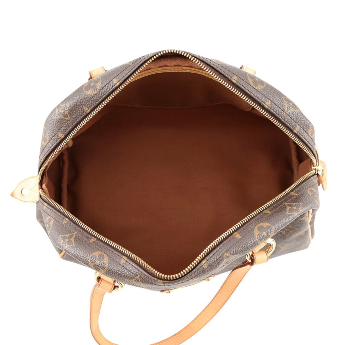 Louis Vuitton Brown Monogram Handbag (Pre-Owned)