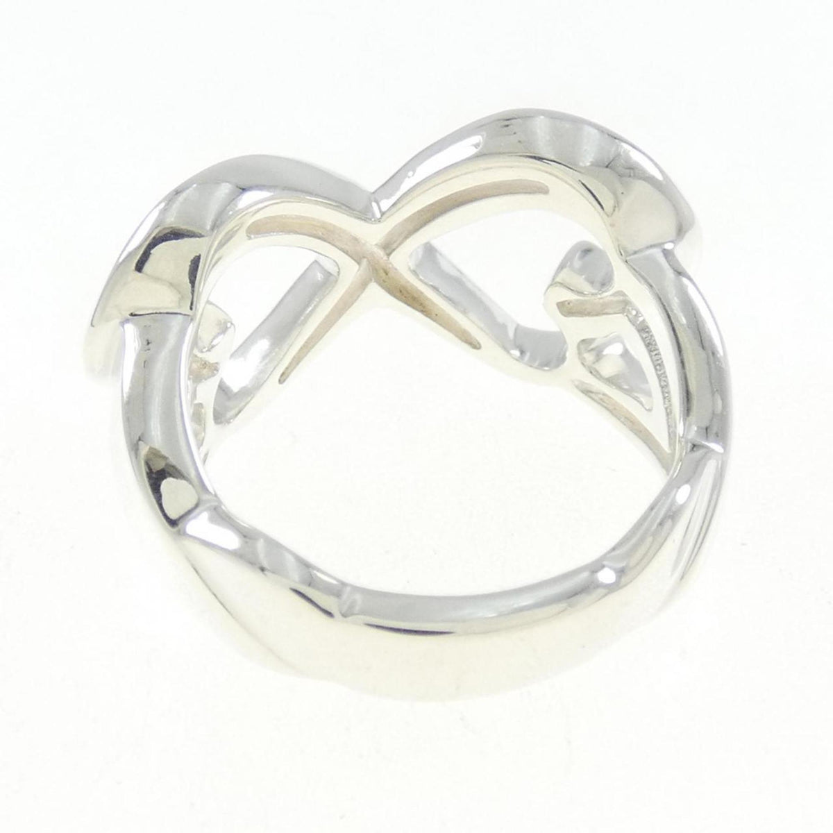 Tiffany Silver 925 Band Ring (Pre-Owned)