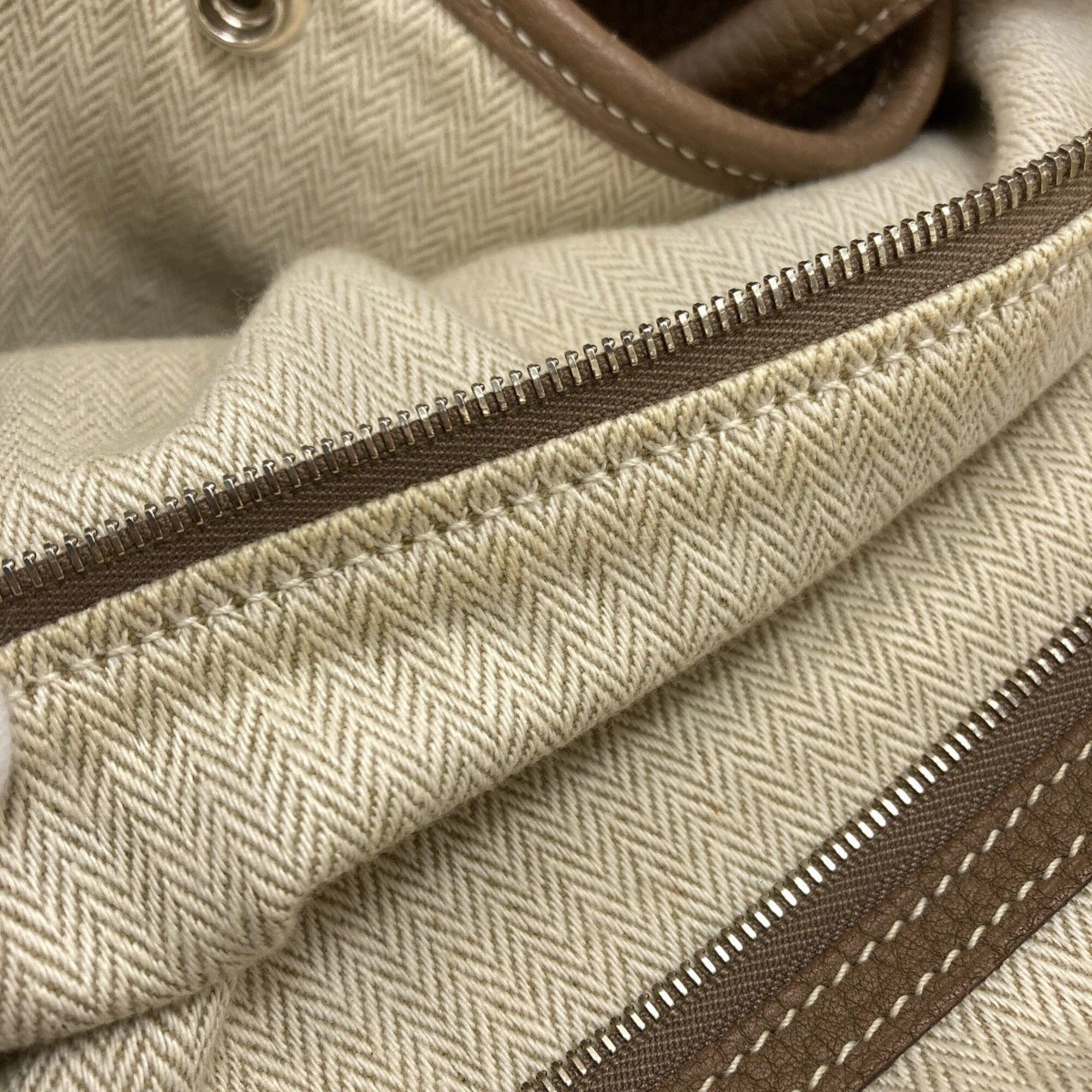 Hermes Garden Etoupe Gray Negonda Leather Tote Bag (Pre-Owned)